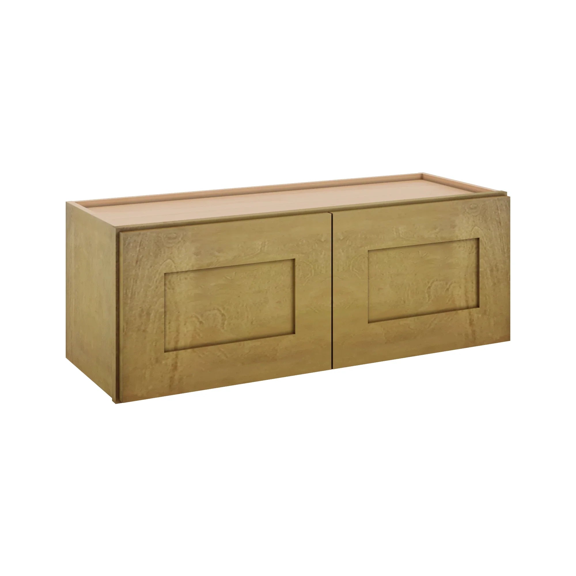 Modernform Cabinet Natural Shaker 33" W X 12" H X 12" D Double Door Wall Cabinet