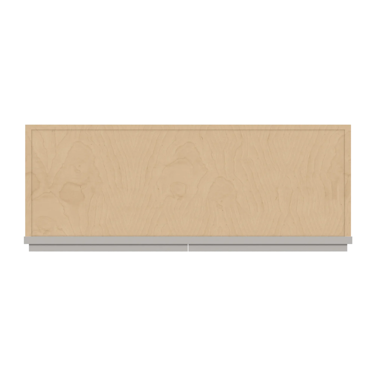 cnc luxor 5 piece misty grey 33 w x 12 h double door wall cabinet
