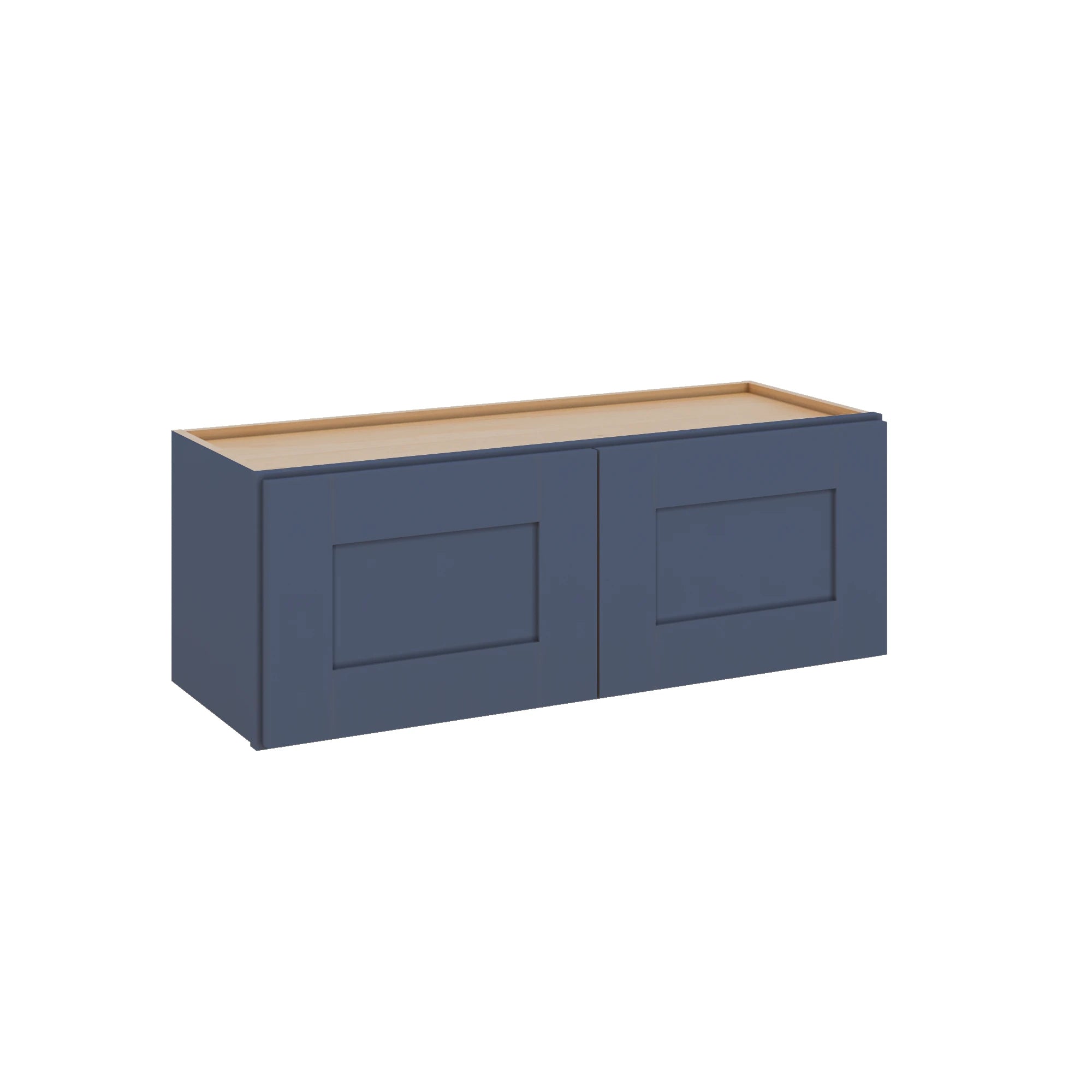 Modernform Cabinet Signature Blue 33" W X 12" H X 12" D Double Door Wall Cabinet