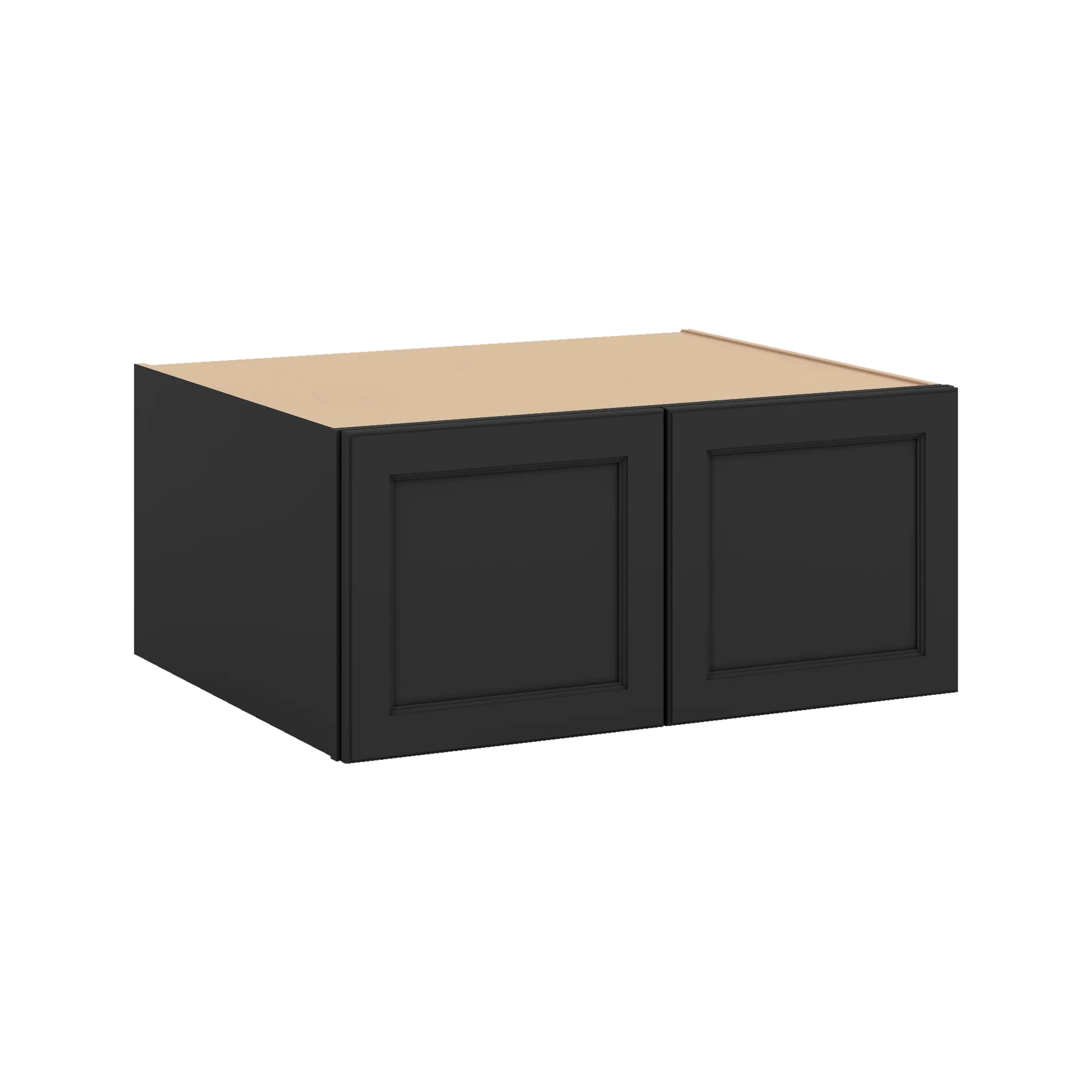 J&K Charcoal E2 Refrigerator Wall Cabinet - 33" W x 15" H x 27" D