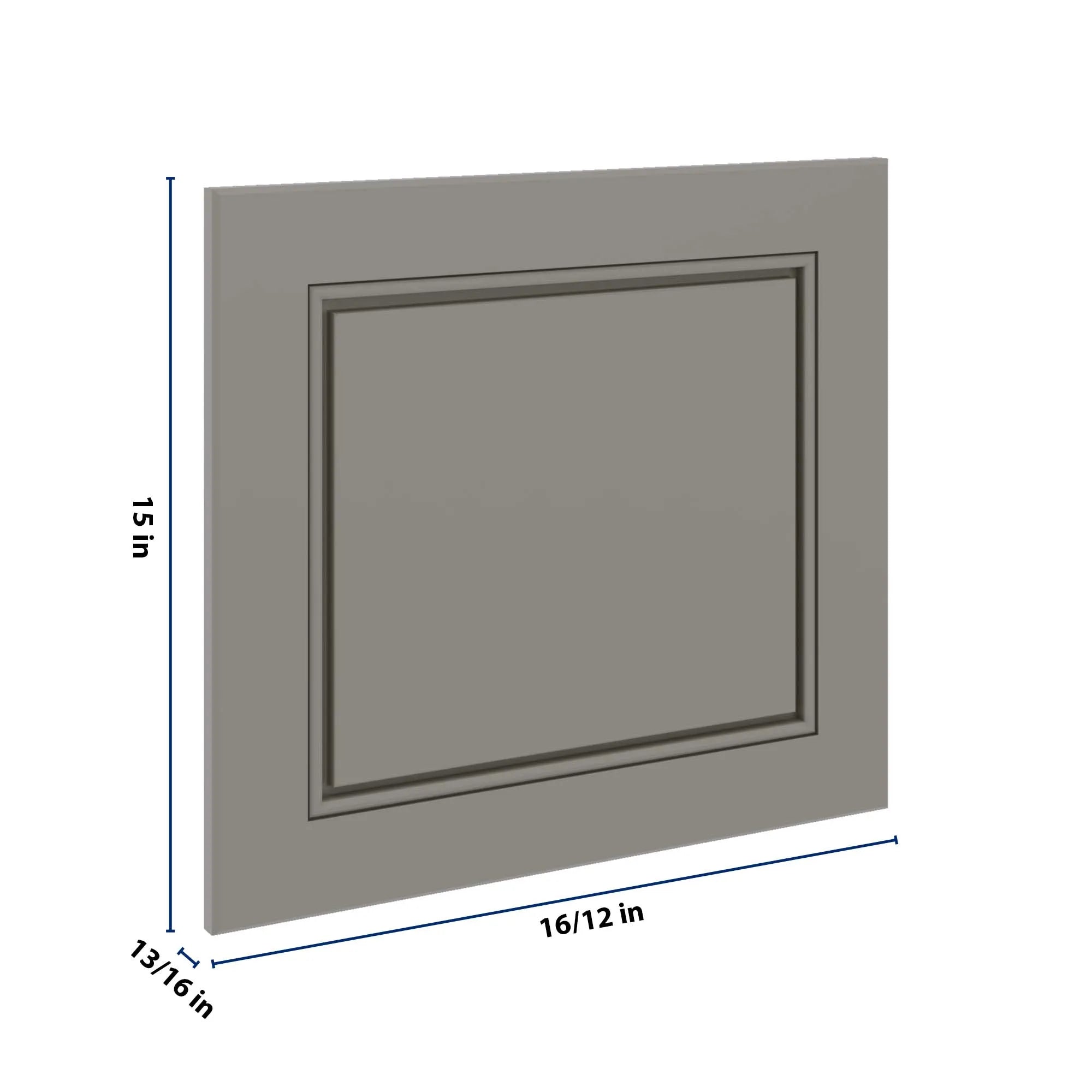 J&K Greige K3 Dummy Door Panel 16 1/2" W x 15" H