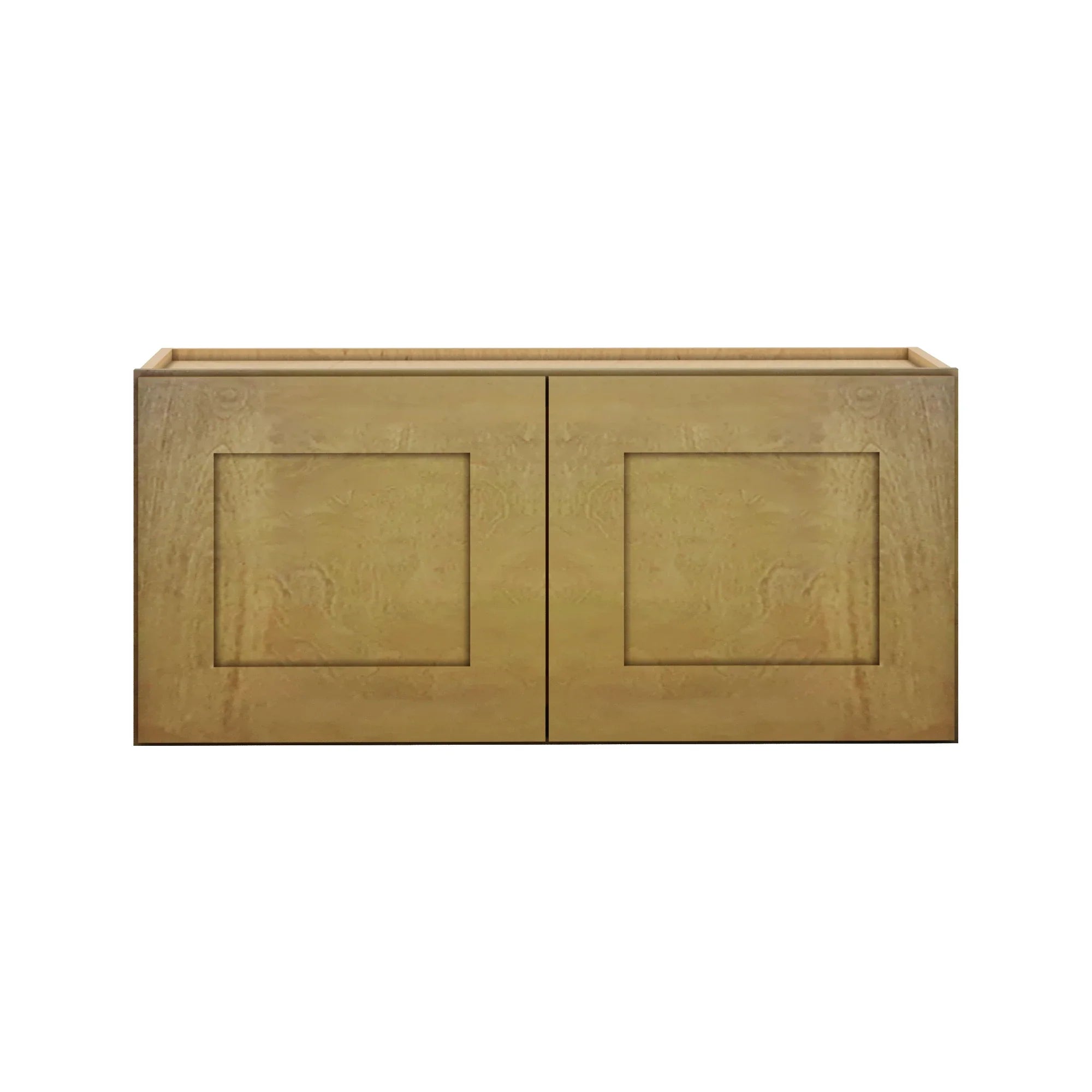 Modernform Cabinet Natural Shaker 33" W X 15" H X 12" D Double Door Wall Cabinet