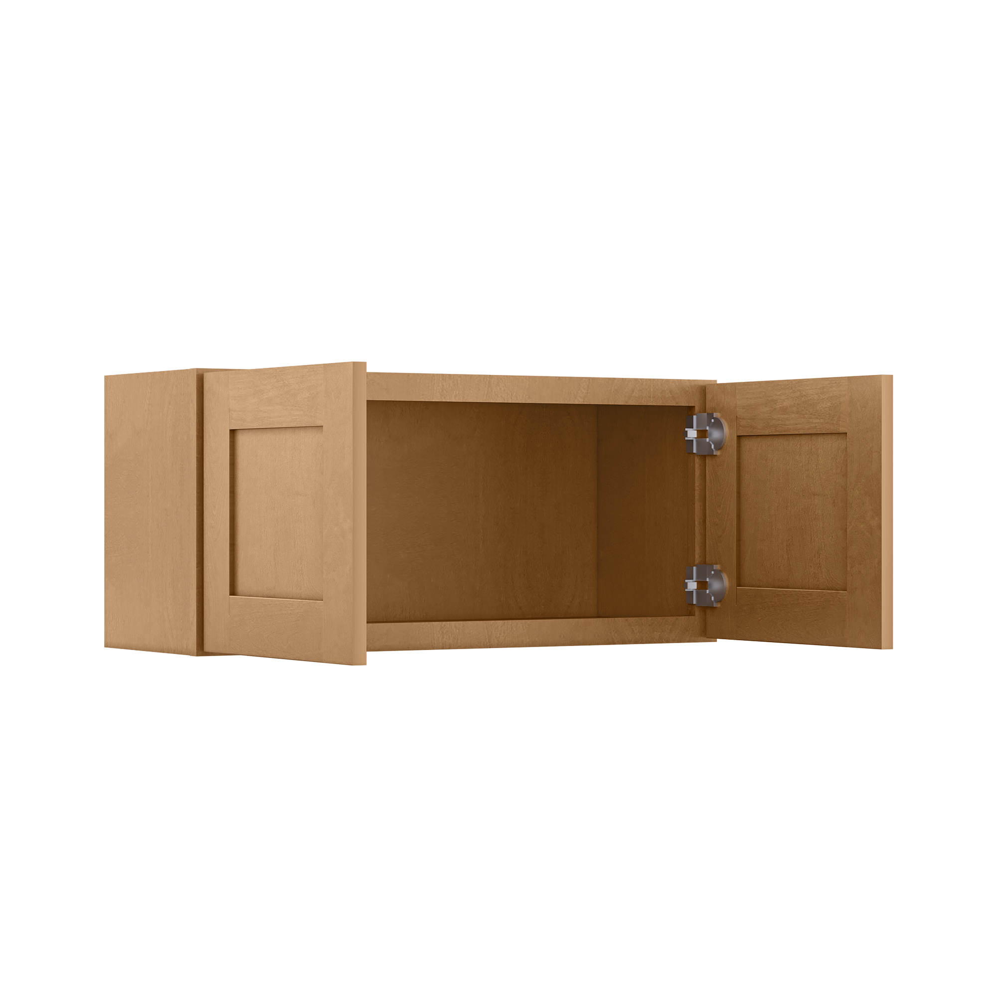 Wall Kitchen Cabinet W3315 Shaker Toffee LessCare 33 in. width 15 in. height 12 in. depth