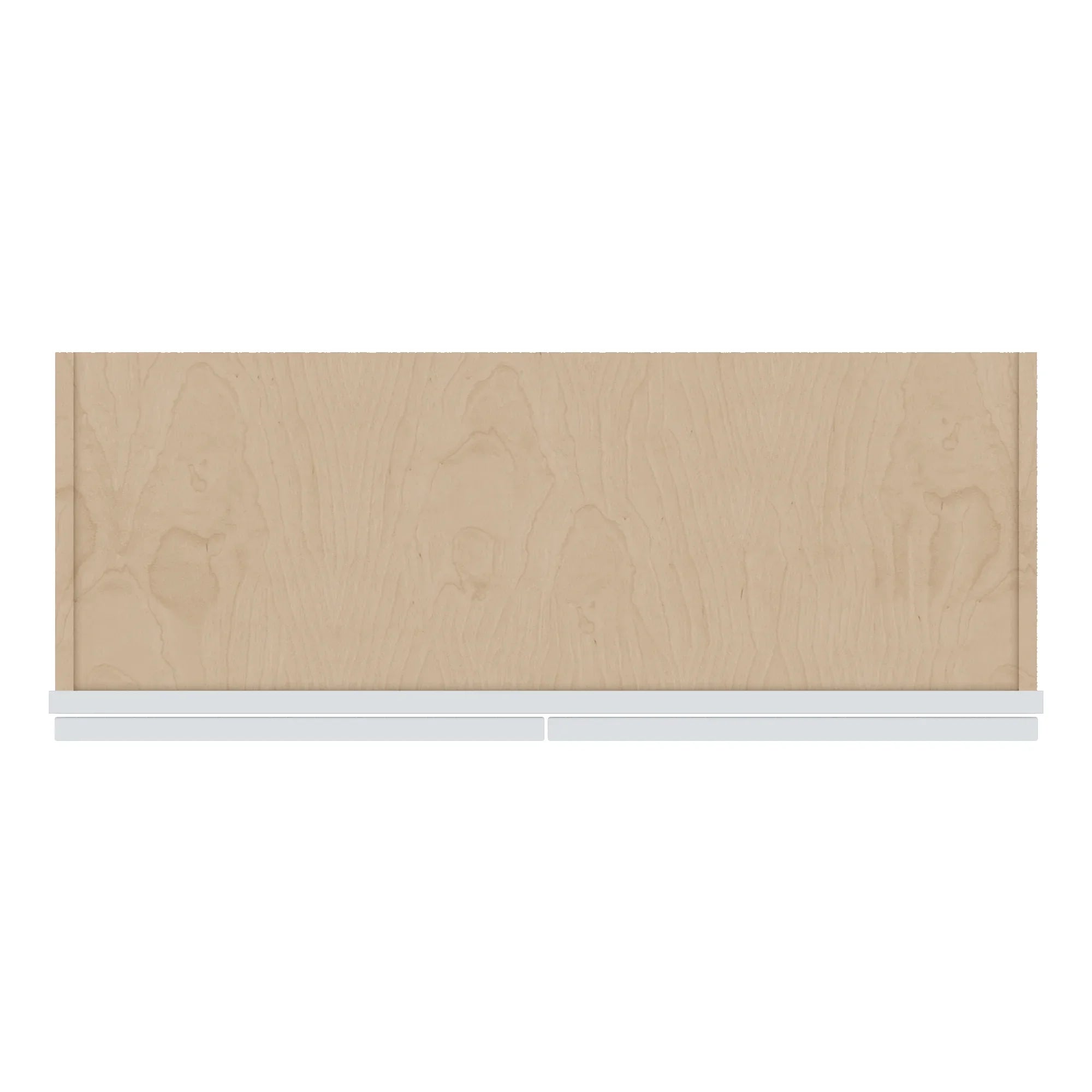 J&K White Shaker S8 Double Door Wall Cabinet   33" W x 15" H