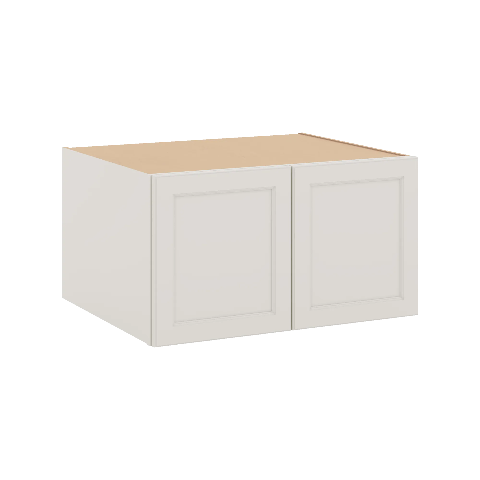 J&K Dove E1 Refrigerator Wall Cabinet - 33" W x 18" H x 27" D