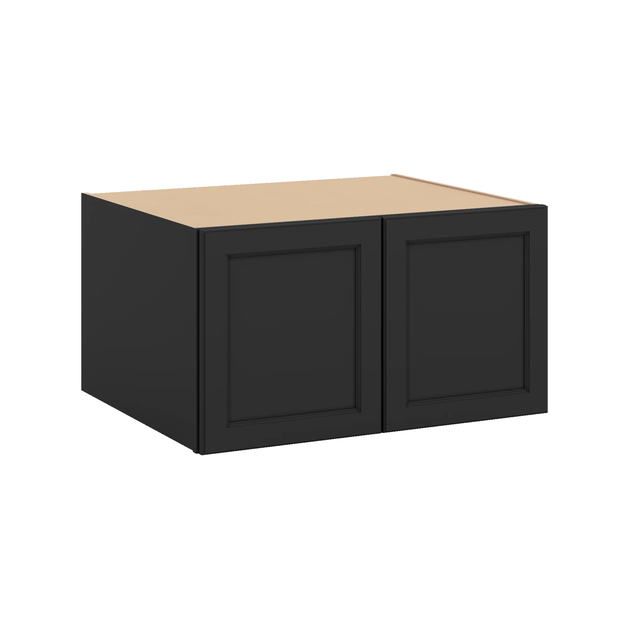 J&K Charcoal E2 Refrigerator Wall Cabinet - 33" W x 18" H x 27" D