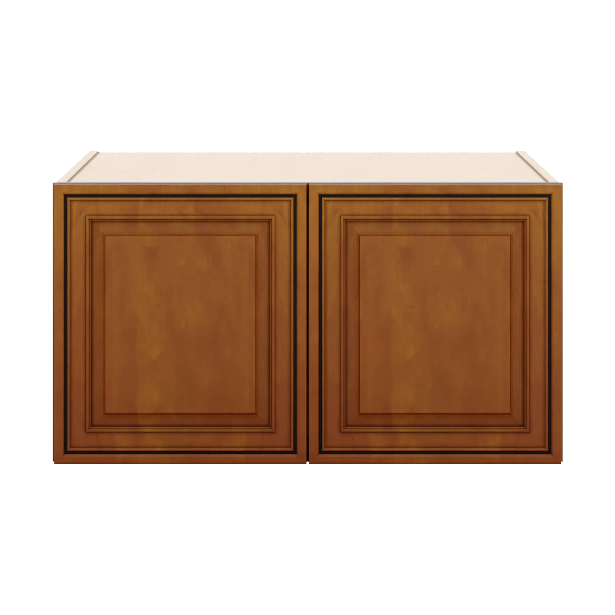 j k mocha glazed k10 refrigerator wall cabinet 33 w x 18 h x 27 d