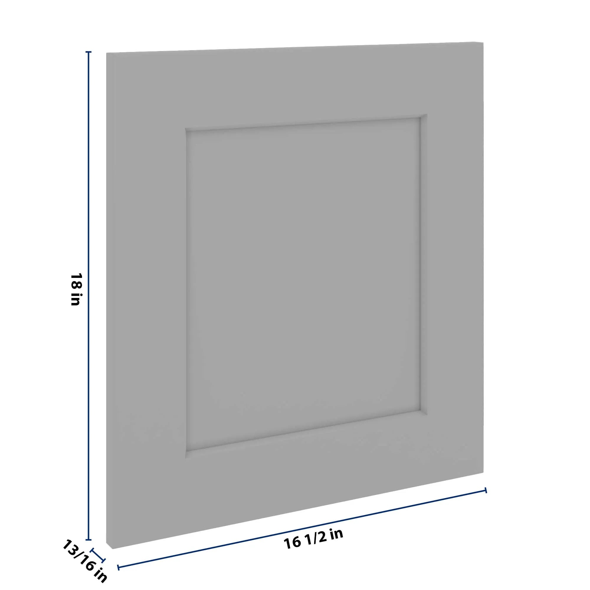 J&K Castle Grey S5 Dummy Door Panel 16 1/2" W x 18" H