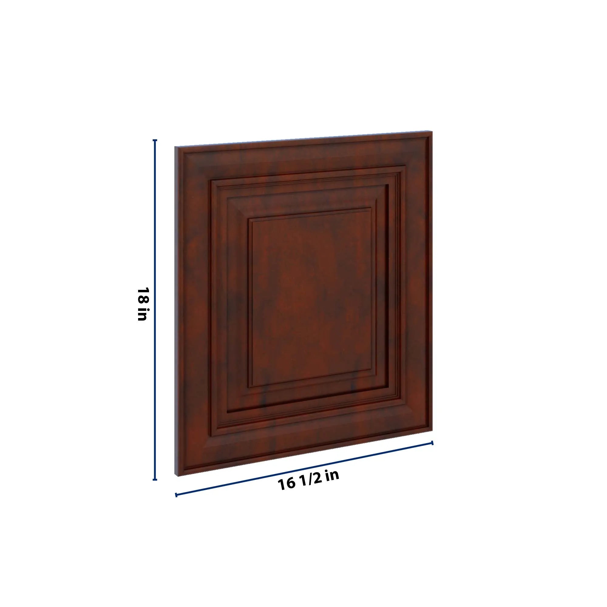 J&K Mahogany J5 Dummy Door Panel 16 1/2" W x 18" H