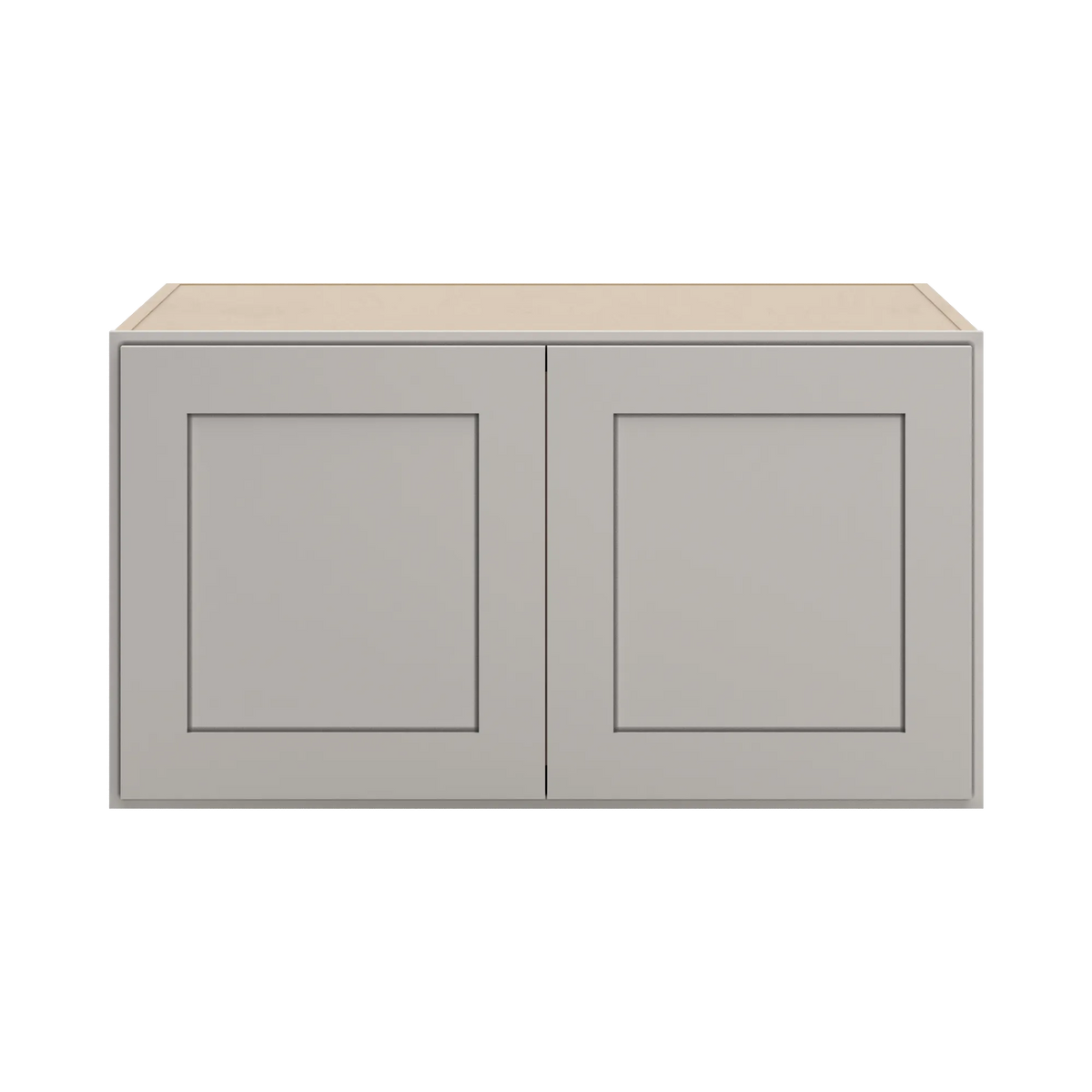 cnc luxor 5 piece misty grey 33 w x 18 h x 24 d double door wall cabinet