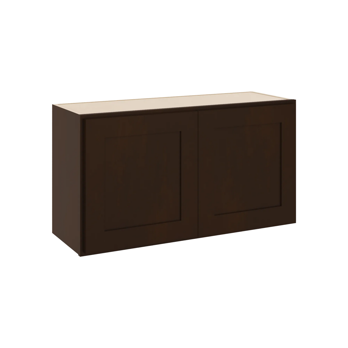 CNC Luxor 5-Piece Espresso 33" W X 18" H Double Door Wall Cabinet