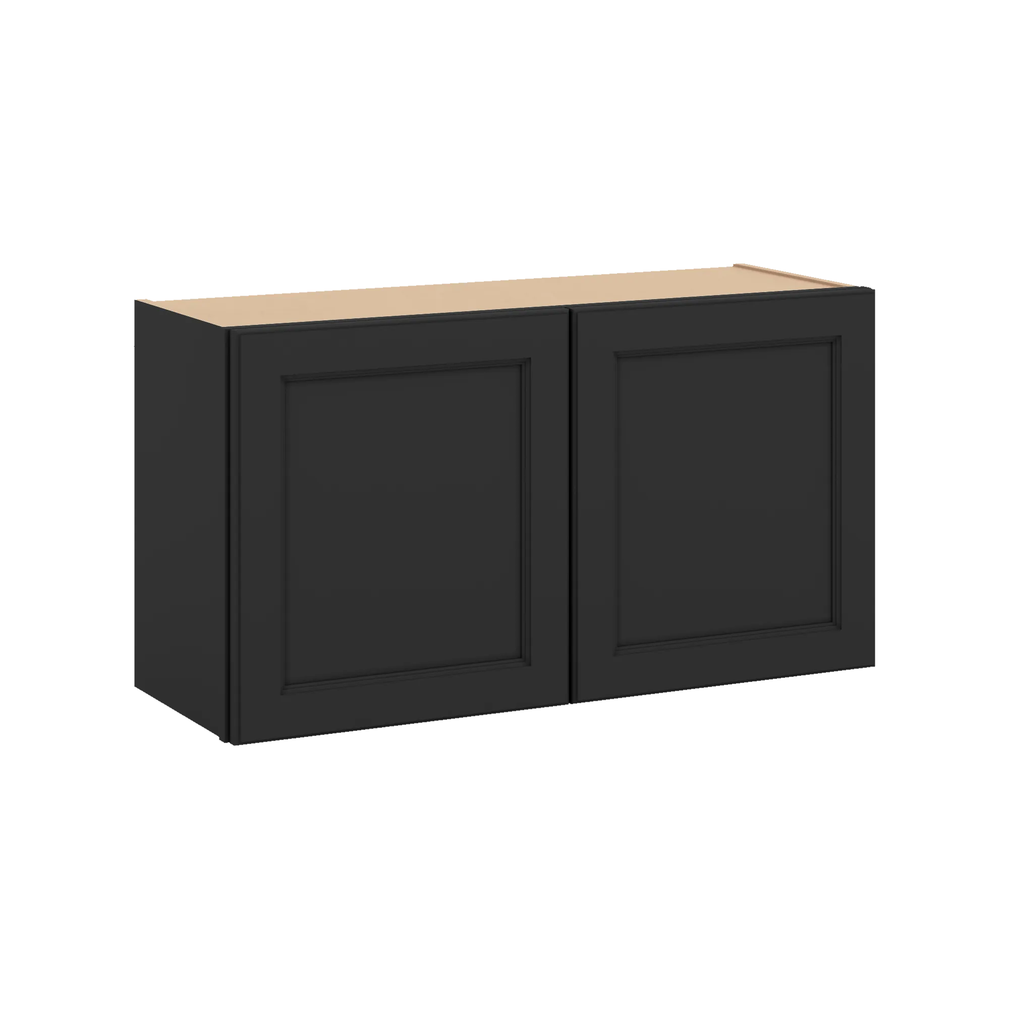 J&K Charcoal E2 Double Door Wall Cabinet - 33" W x 18" H