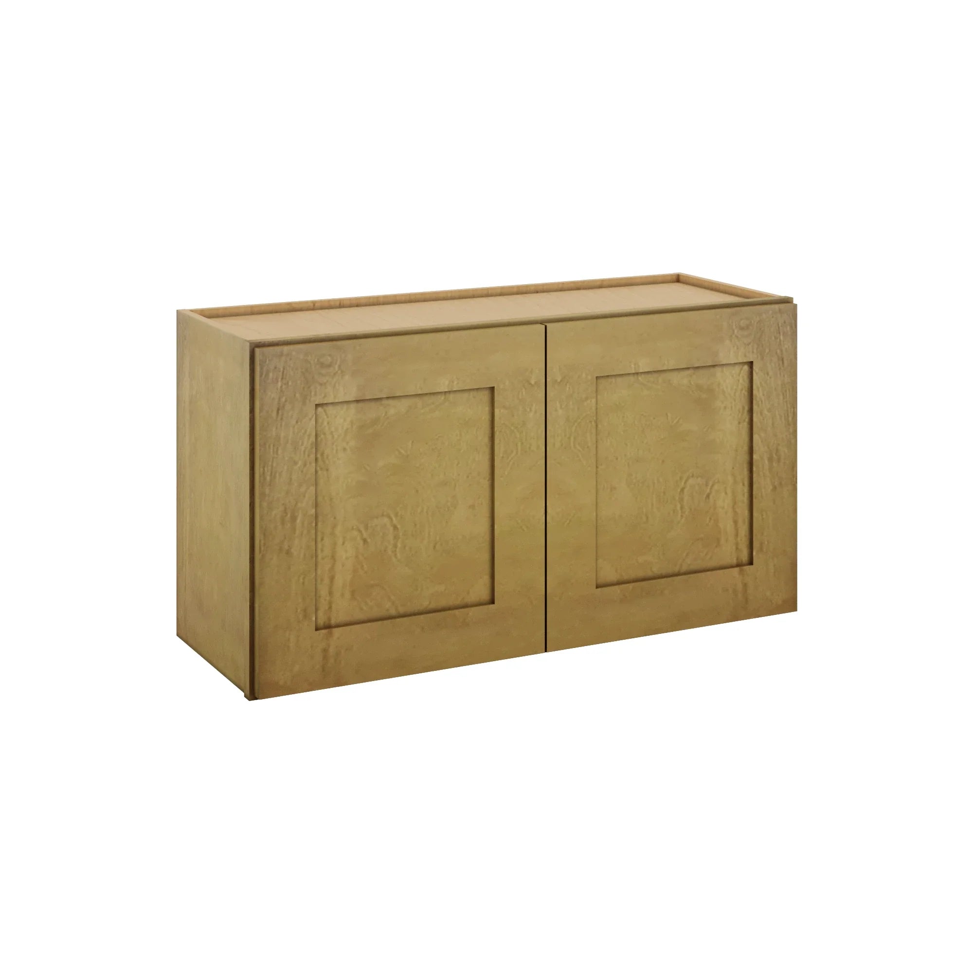 Modernform Cabinet Natural Shaker 33" W X 18" H X 12" D Double Door Wall Cabinet