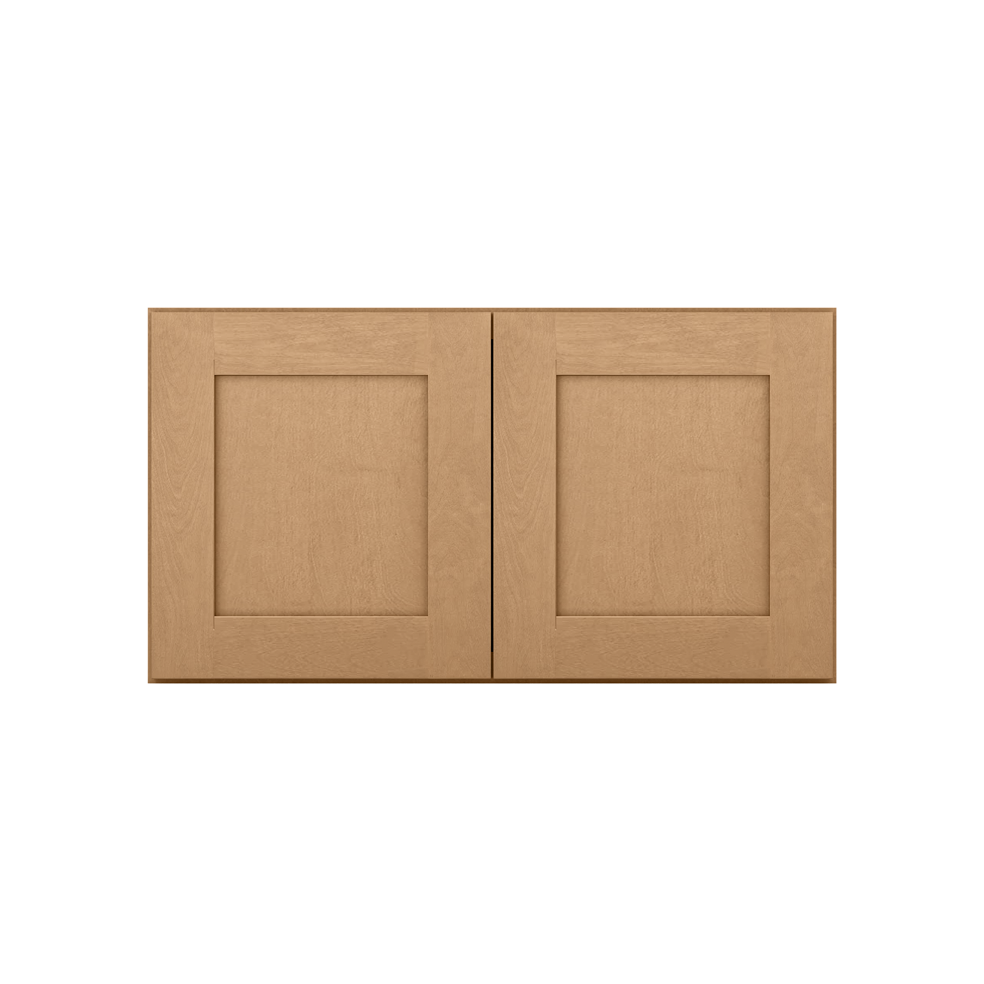 Wall Kitchen Cabinet W3318 Shaker Toffee LessCare 33 in. width 18 in. height 12 in. depth