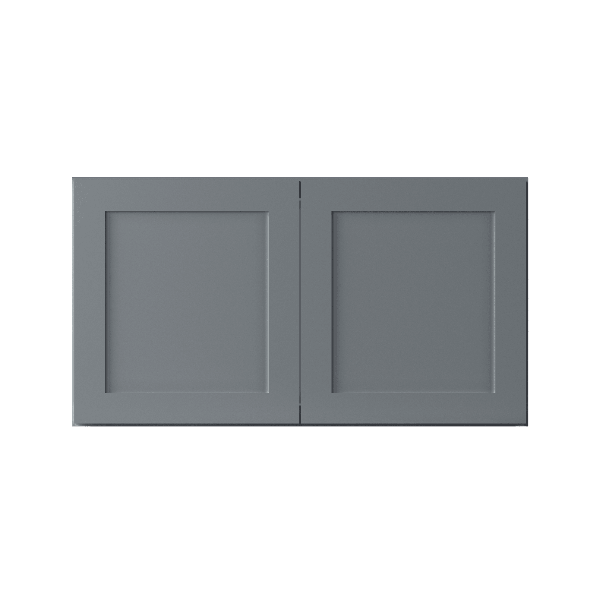 Wall Kitchen Cabinet W3318 Colonial Gray LessCare 33 in. width 18 in. height 12 in. depth