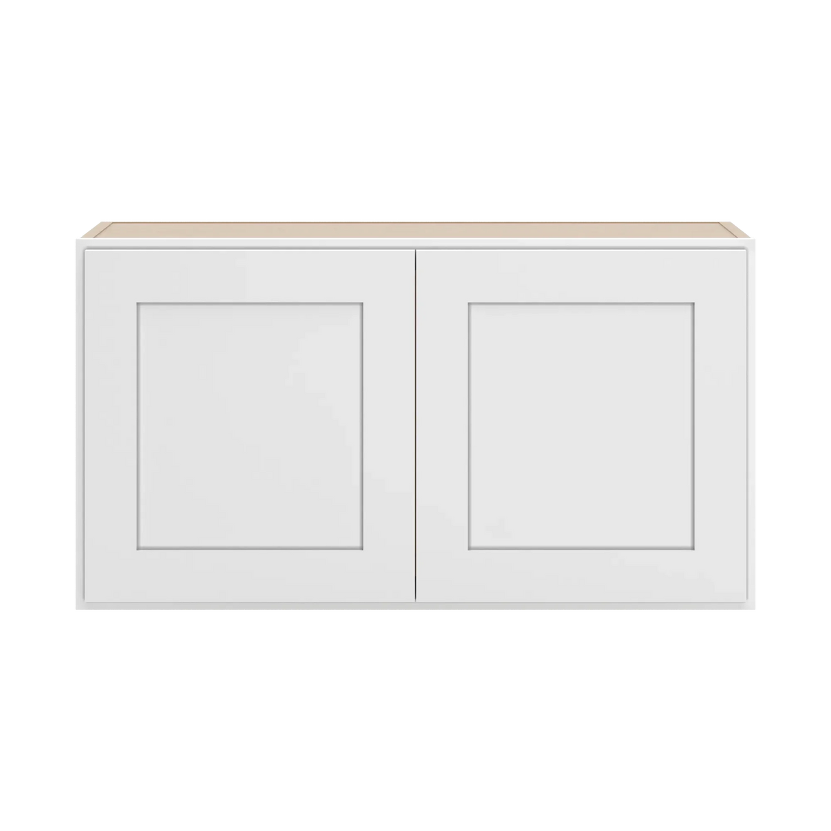 cnc luxor white 33 w x 18 h double door wall cabinet