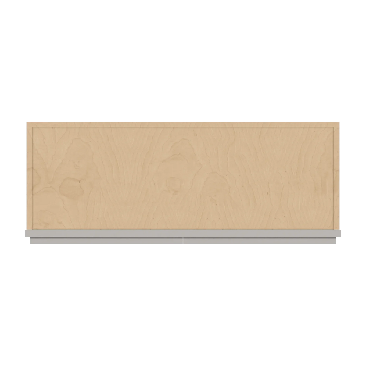 cnc luxor 5 piece misty grey 33 w x 18 h double door wall cabinet