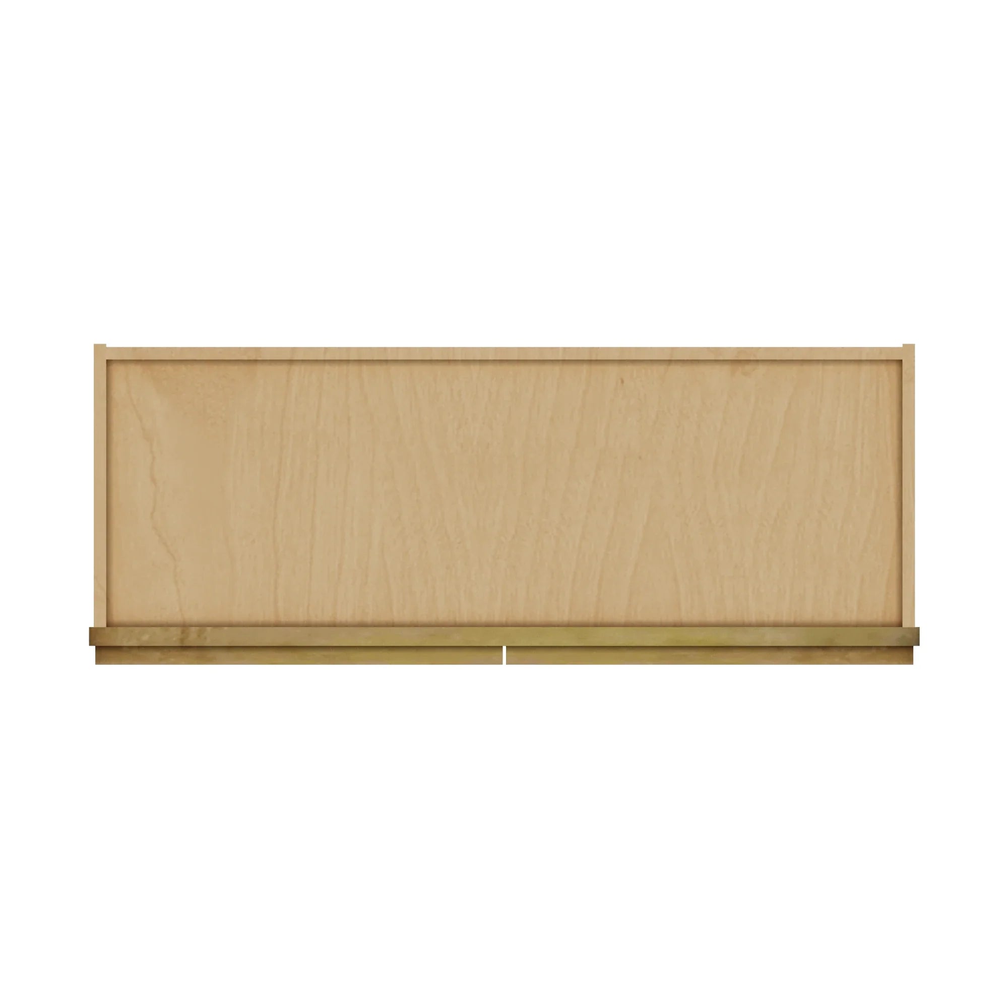 Modernform Cabinet Natural Shaker 33" W X 18" H X 12" D Double Door Wall Cabinet