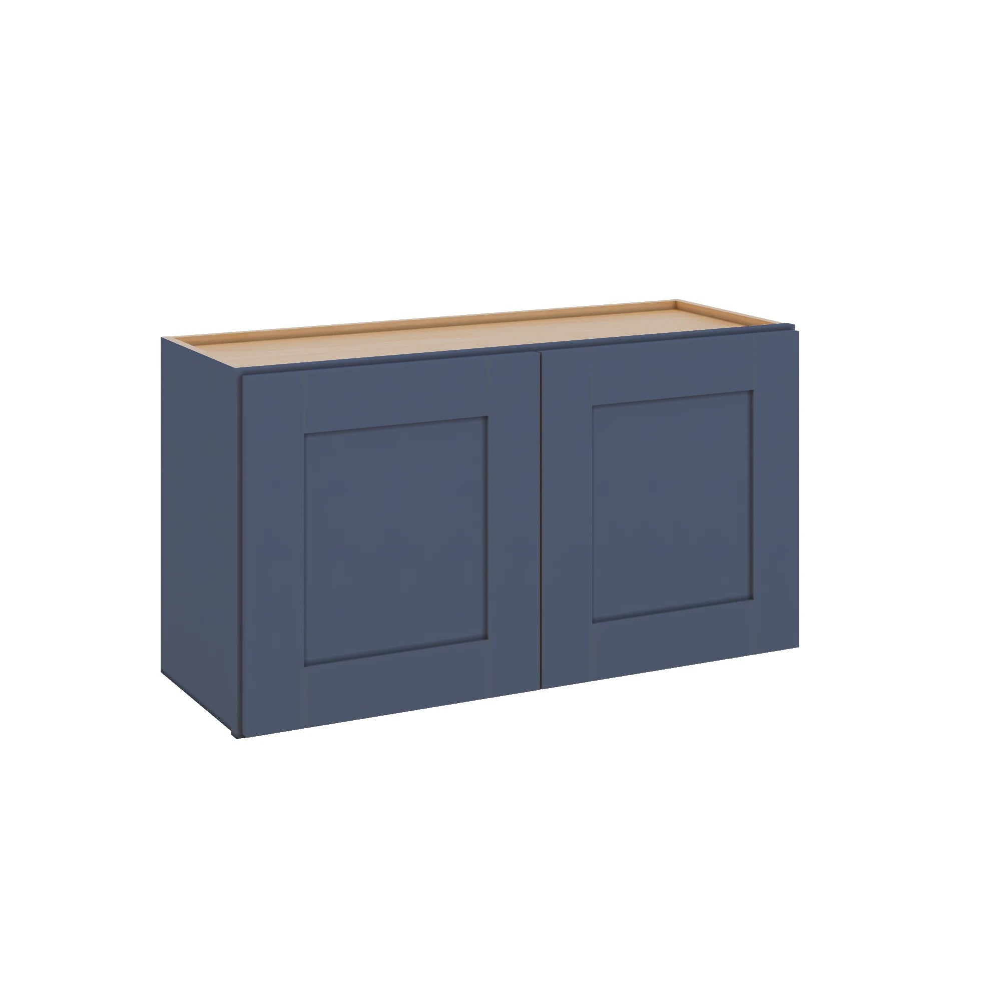 Modernform Cabinet Signature Blue 33" W X 18" H X 12" D Double Door Wall Cabinet
