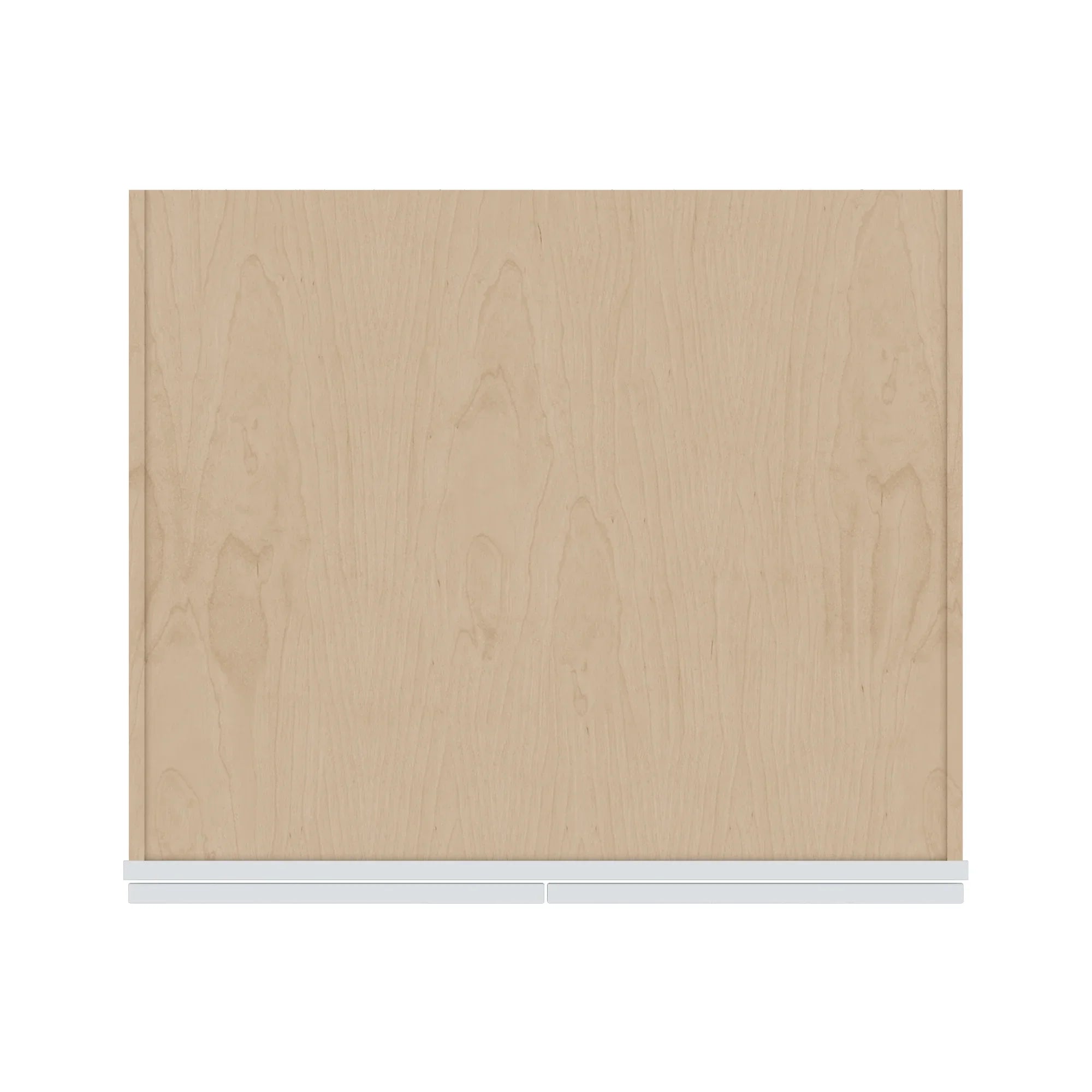 J&K White Shaker S8 Refrigerator Wall Cabinet   33" W x 21" H x 27" D