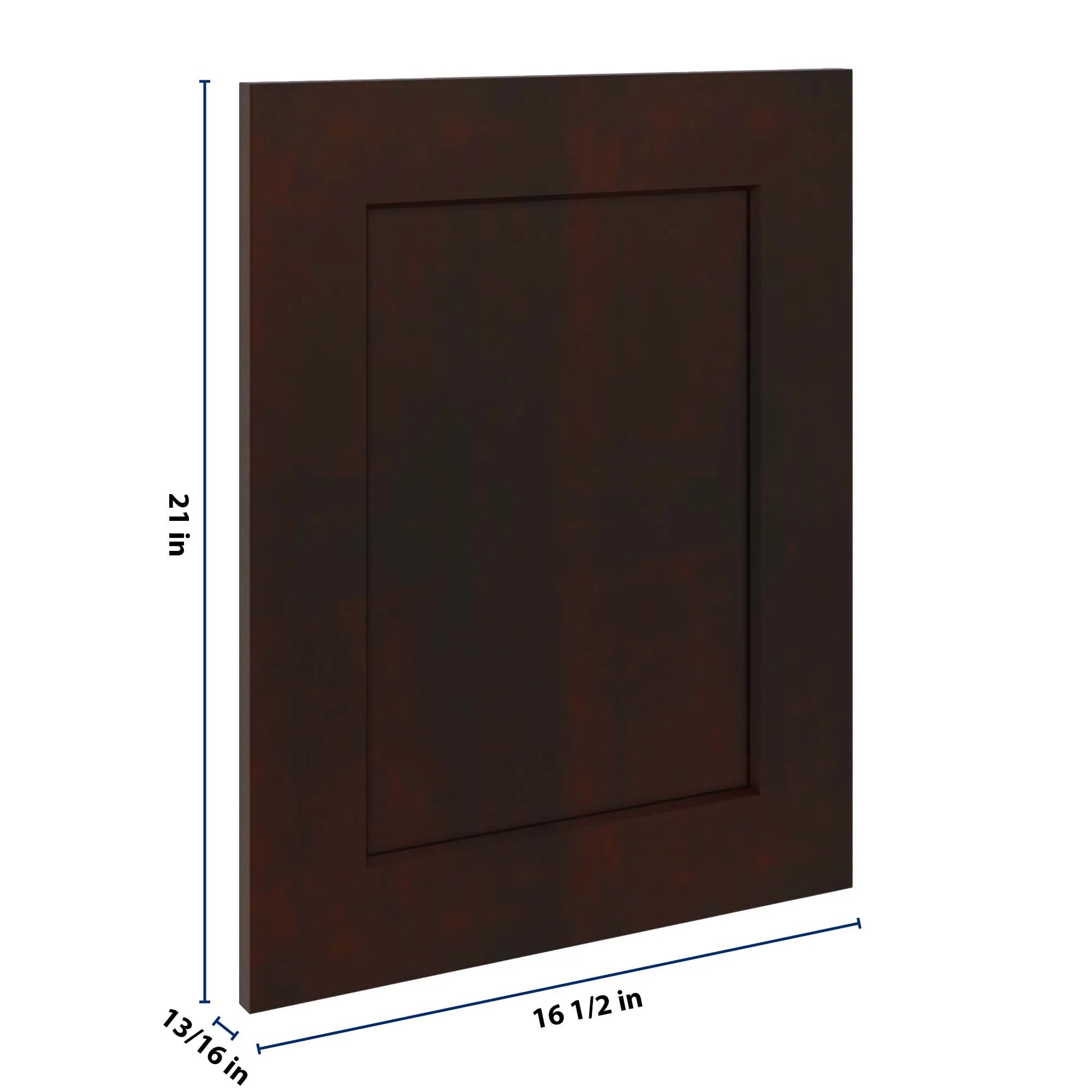 J&K Java Coffee S1 Dummy Door Panel 16 1/2" W x 21" H