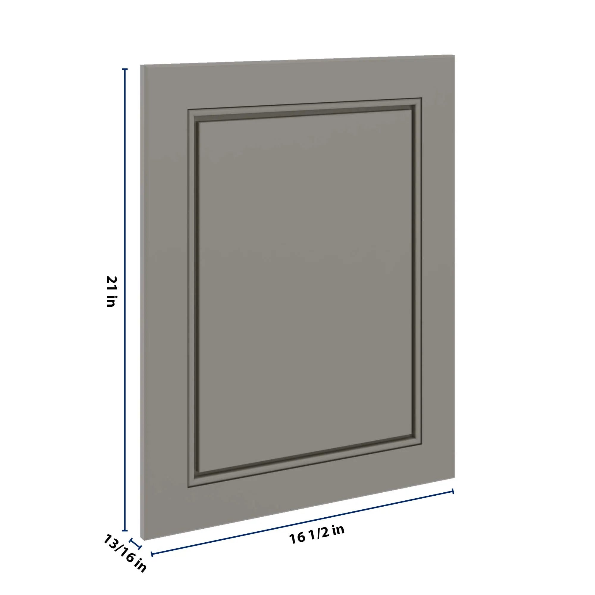 J&K Greige K3 Dummy Door Panel 16 1/2" W x 21" H