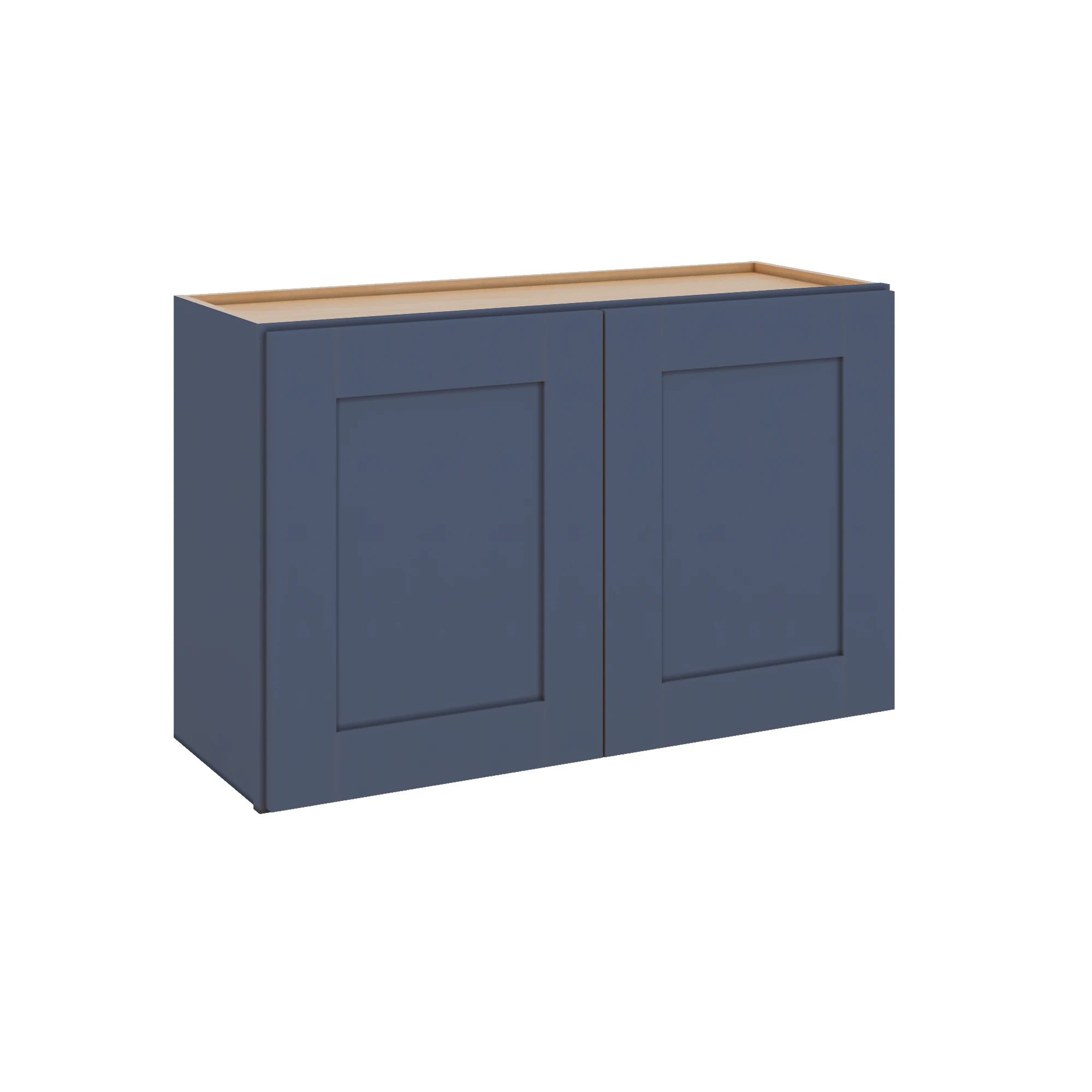 Modernform Cabinet Signature Blue 33" W X 21" H X 12" D Double Door Wall Cabinet