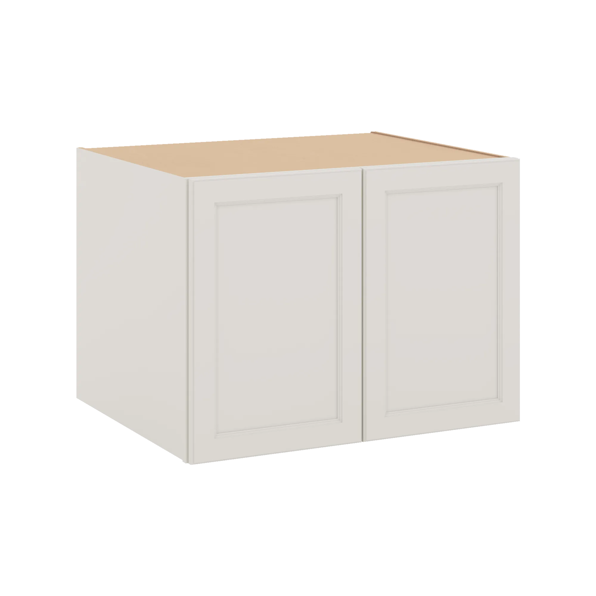 J&K Dove E1 Refrigerator Wall Cabinet - 33" W x 24" H x 27" D