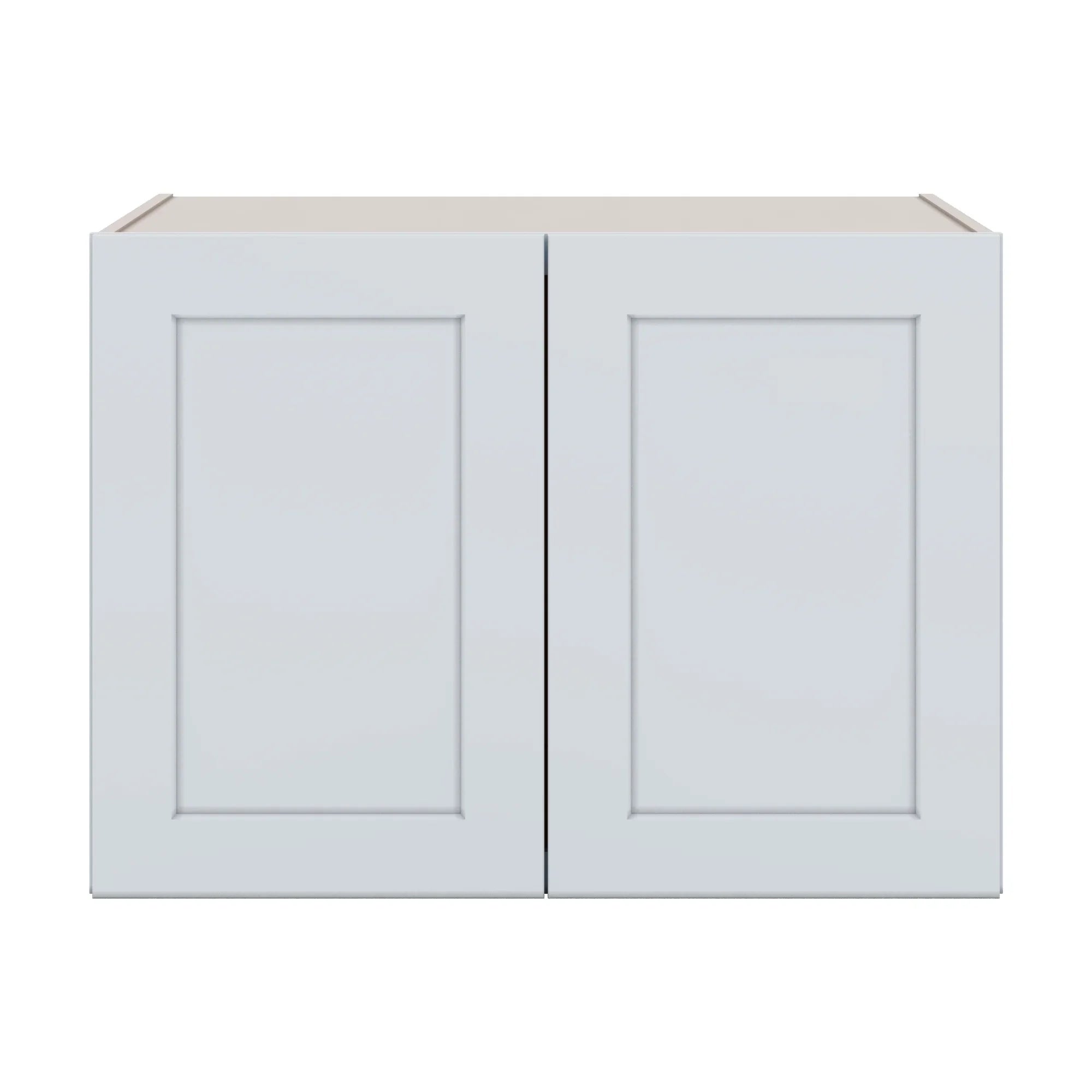 J&K White Shaker S8 Refrigerator Wall Cabinet   33" W x 24" H x 27" D
