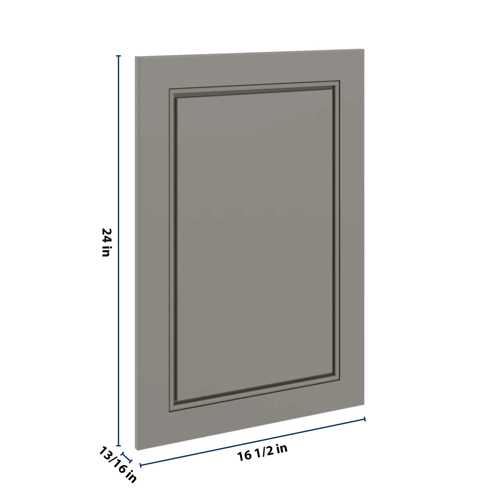 J&K Greige K3 Dummy Door Panel 16 1/2" W x 24" H