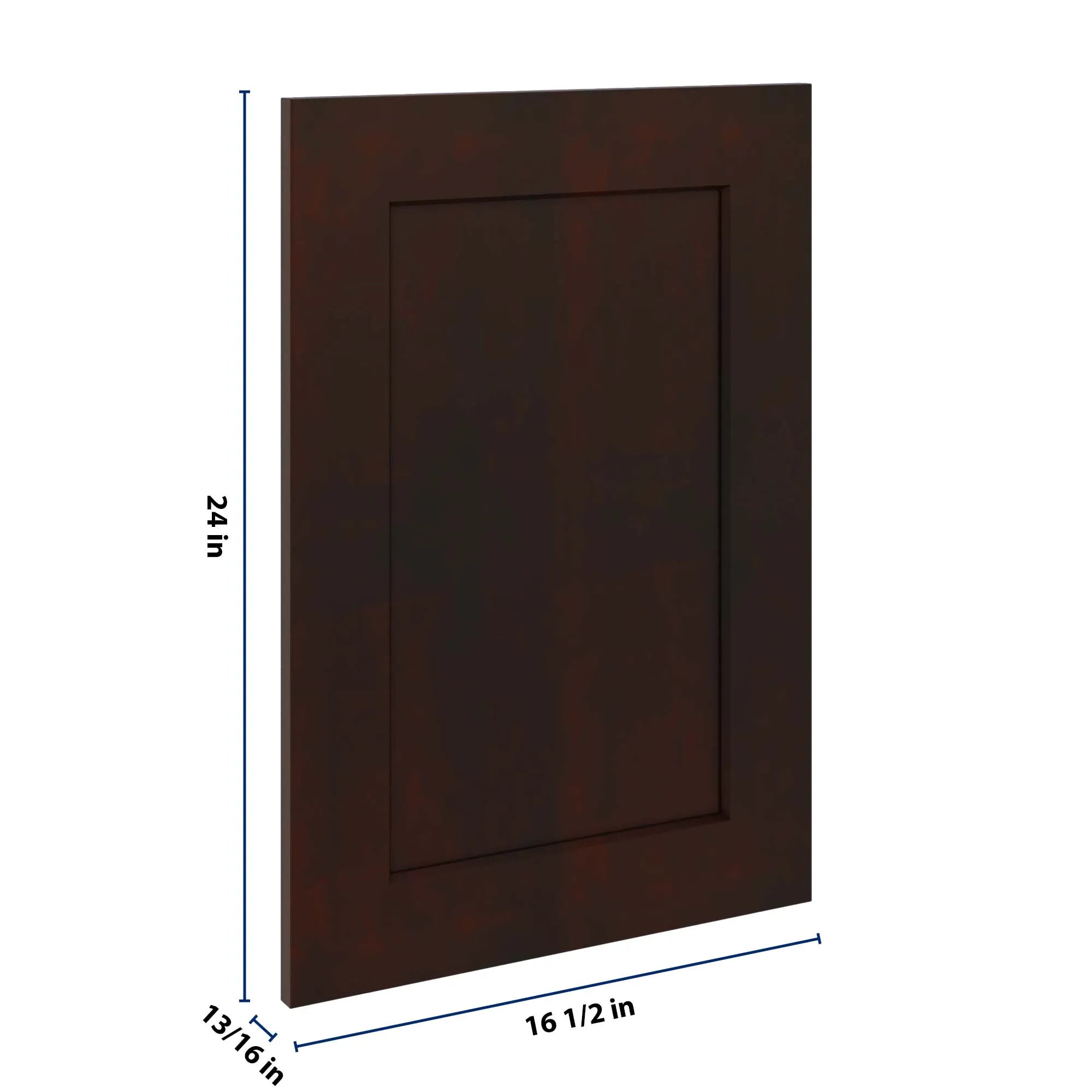 J&K Java Coffee S1 Dummy Door Panel 16 1/2" W x 24" H