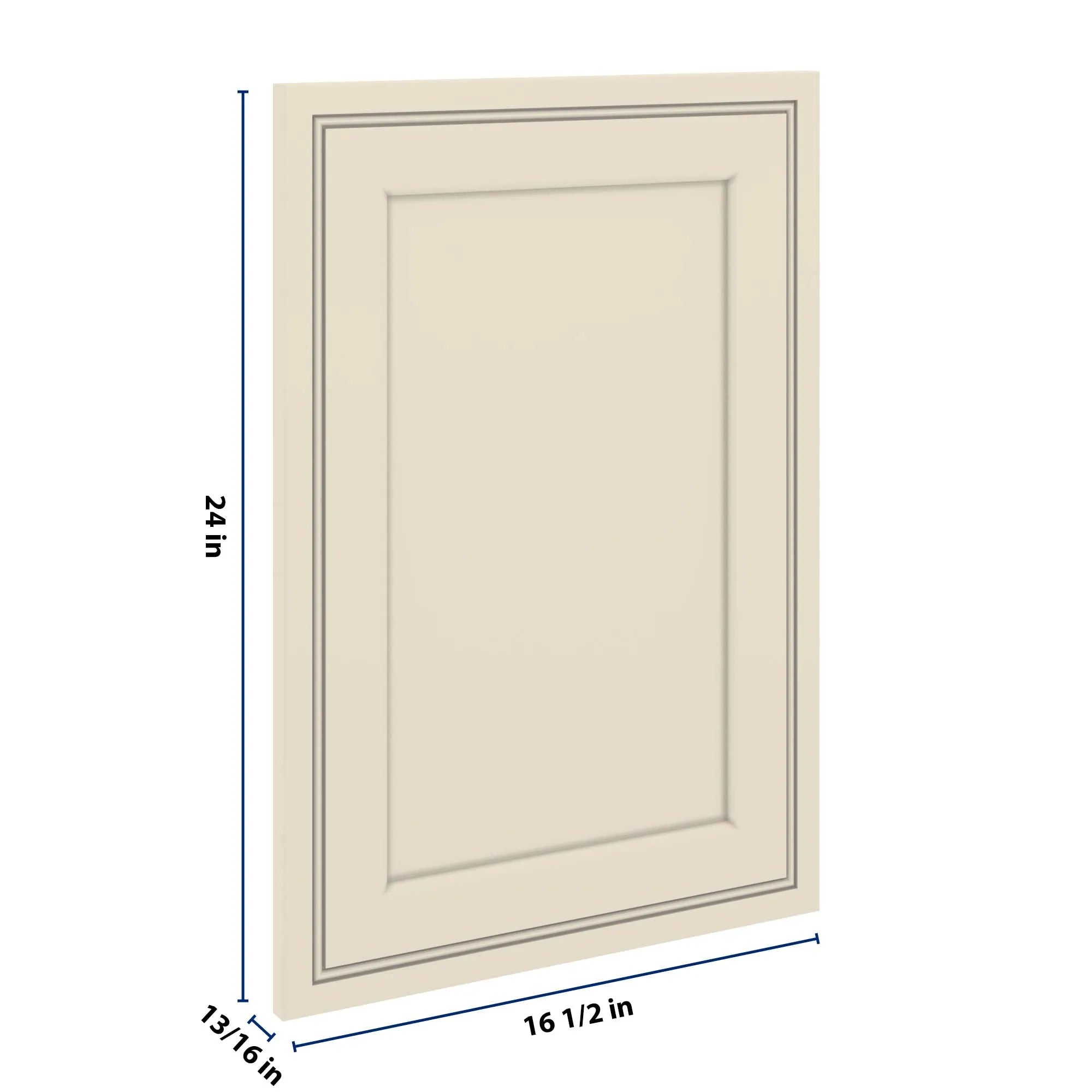 J&K Pearl Glazed H9 Dummy Door Panel 16 1/2" W x 24" H