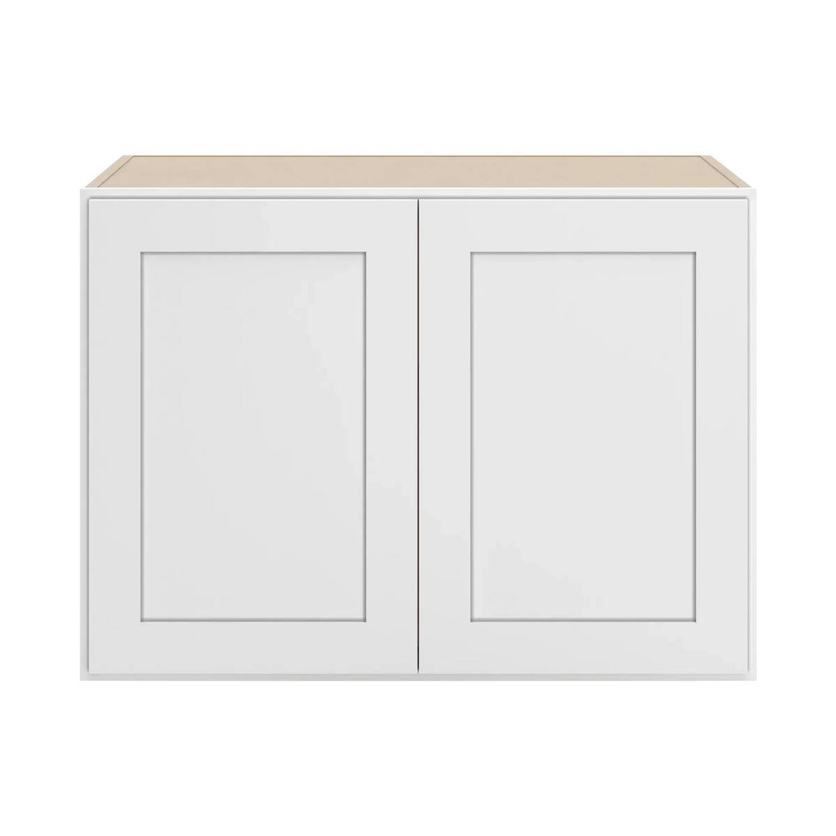 cnc luxor white 33 w x 24 h x 24 d double door wall cabinet