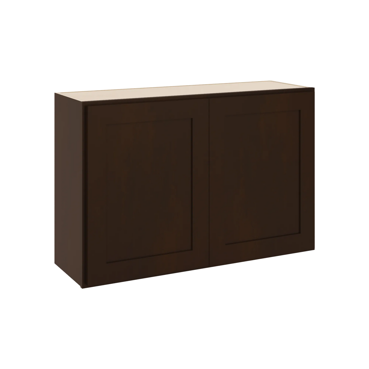 CNC Luxor 5-Piece Espresso 33" W X 24" H Double Door Wall Cabinet