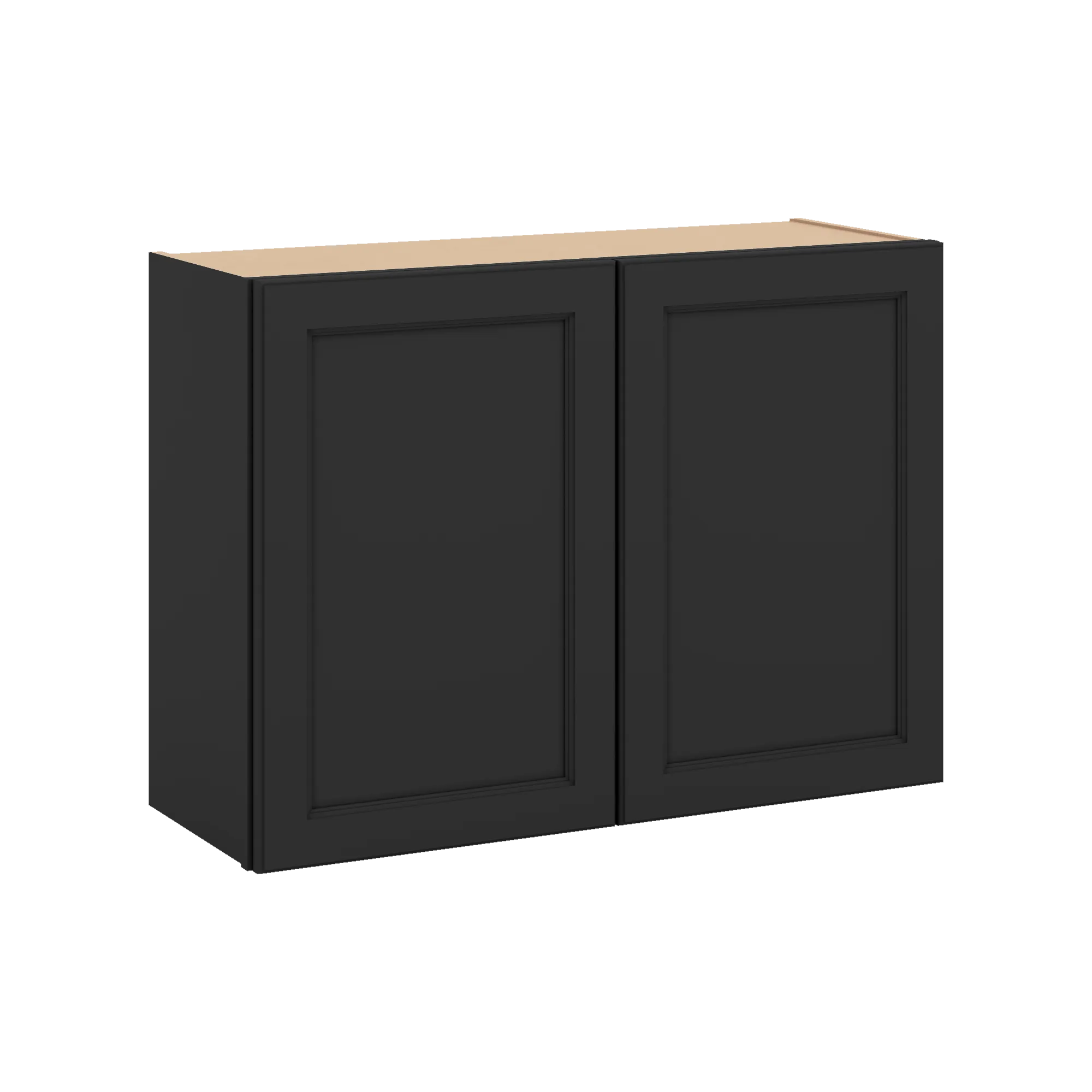 J&K Charcoal E2 Double Door Wall Cabinet - 33" W x 24" H