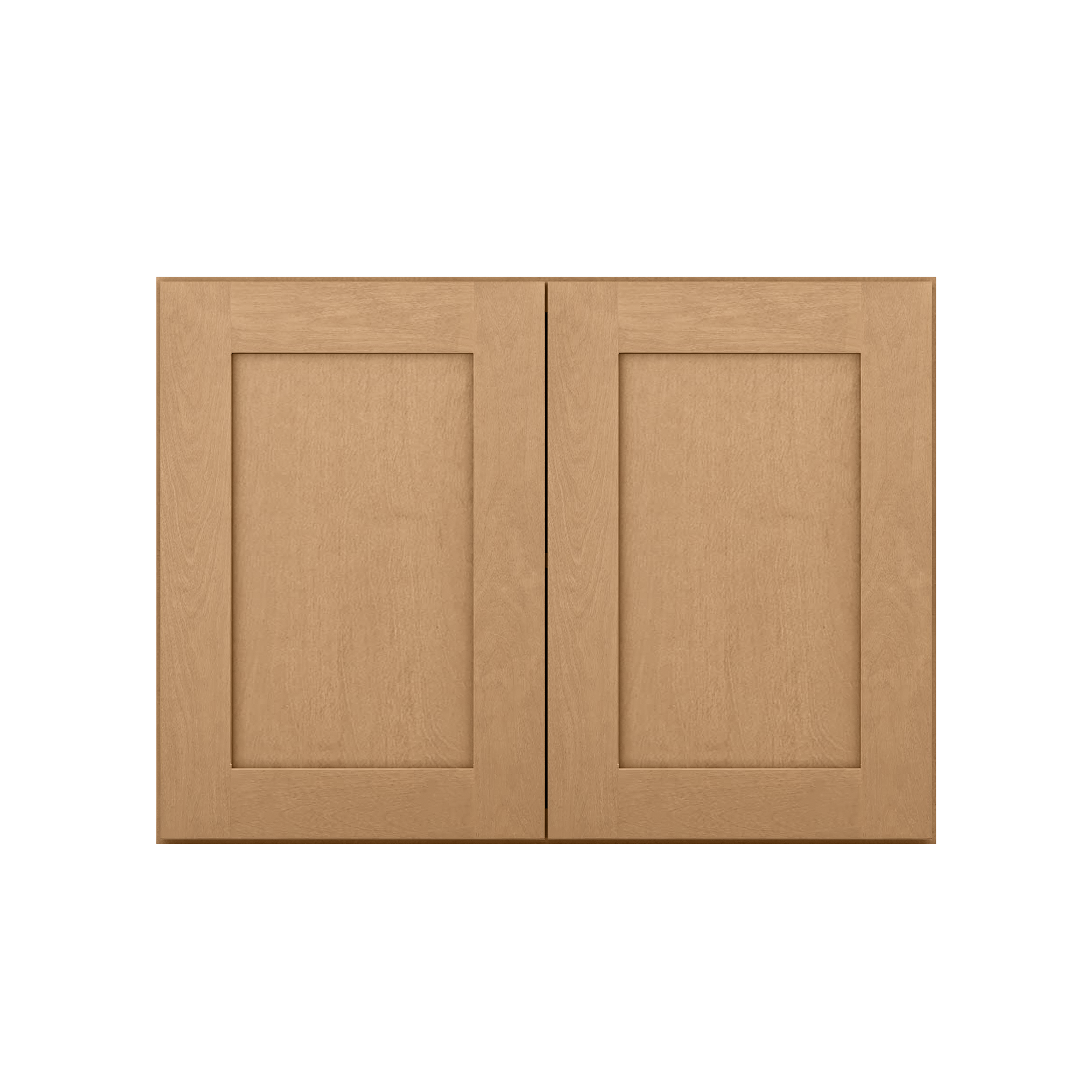 Wall Kitchen Cabinet W3324 Shaker Toffee LessCare 33 in. width 24 in. height 12 in. depth