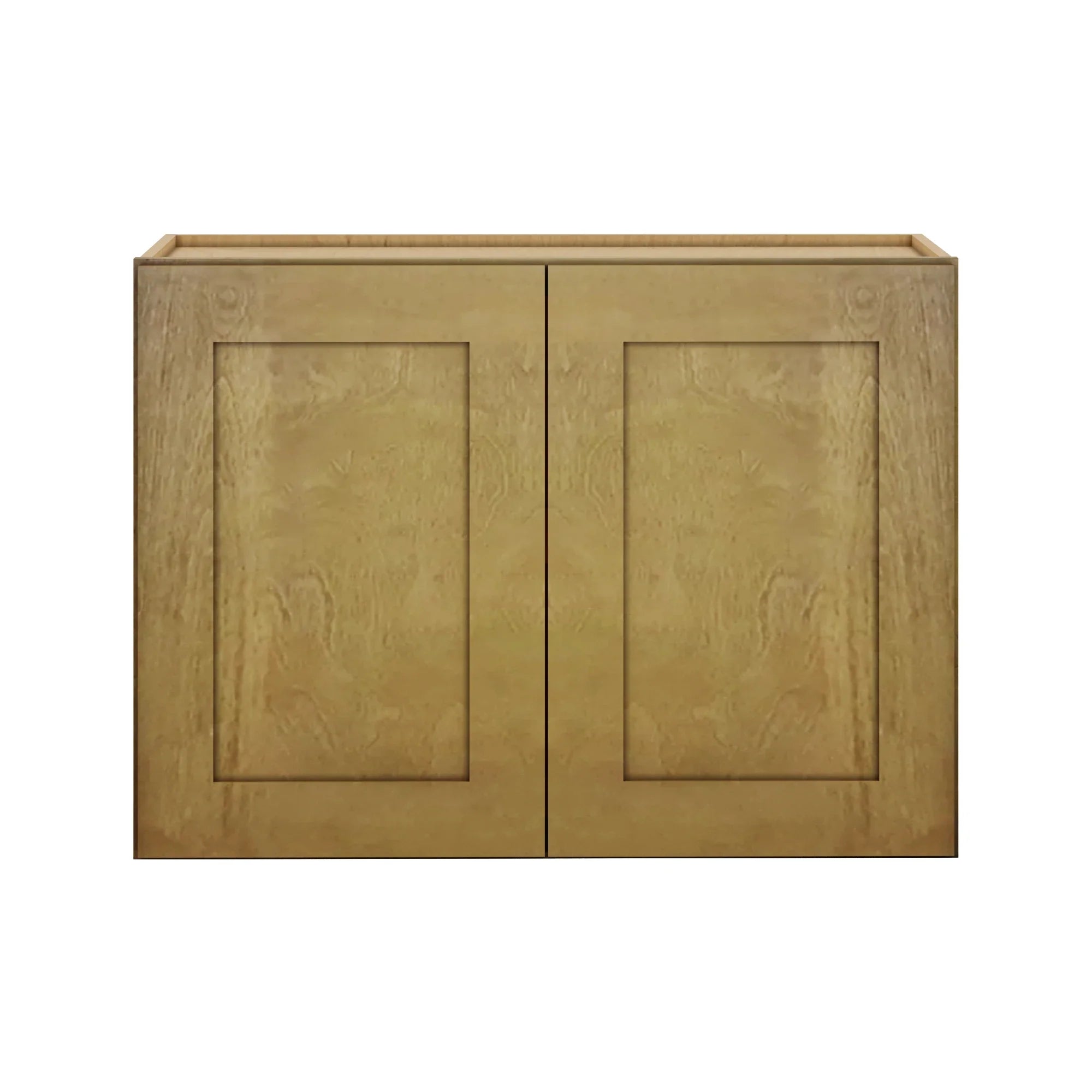 Modernform Cabinet Natural Shaker 33" W X 24" H X 12" D Double Door Wall Cabinet