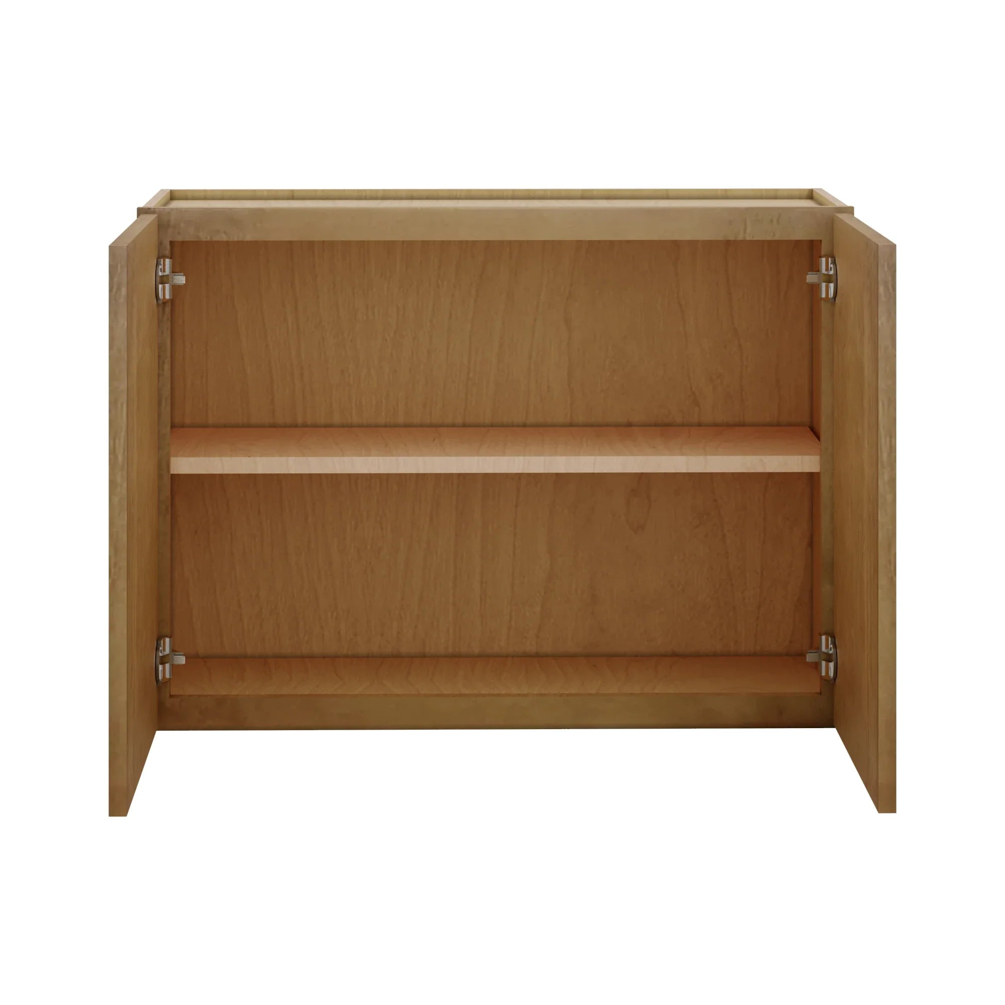 Modernform Cabinet Natural Shaker 33" W X 24" H X 12" D Double Door Wall Cabinet