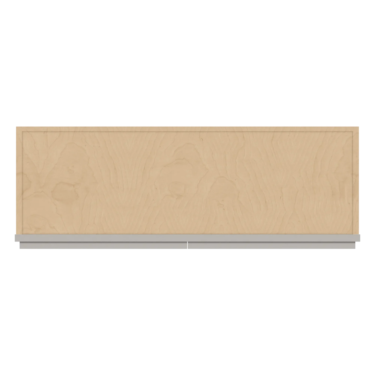 cnc luxor 5 piece misty grey 33 w x 24 h double door wall cabinet