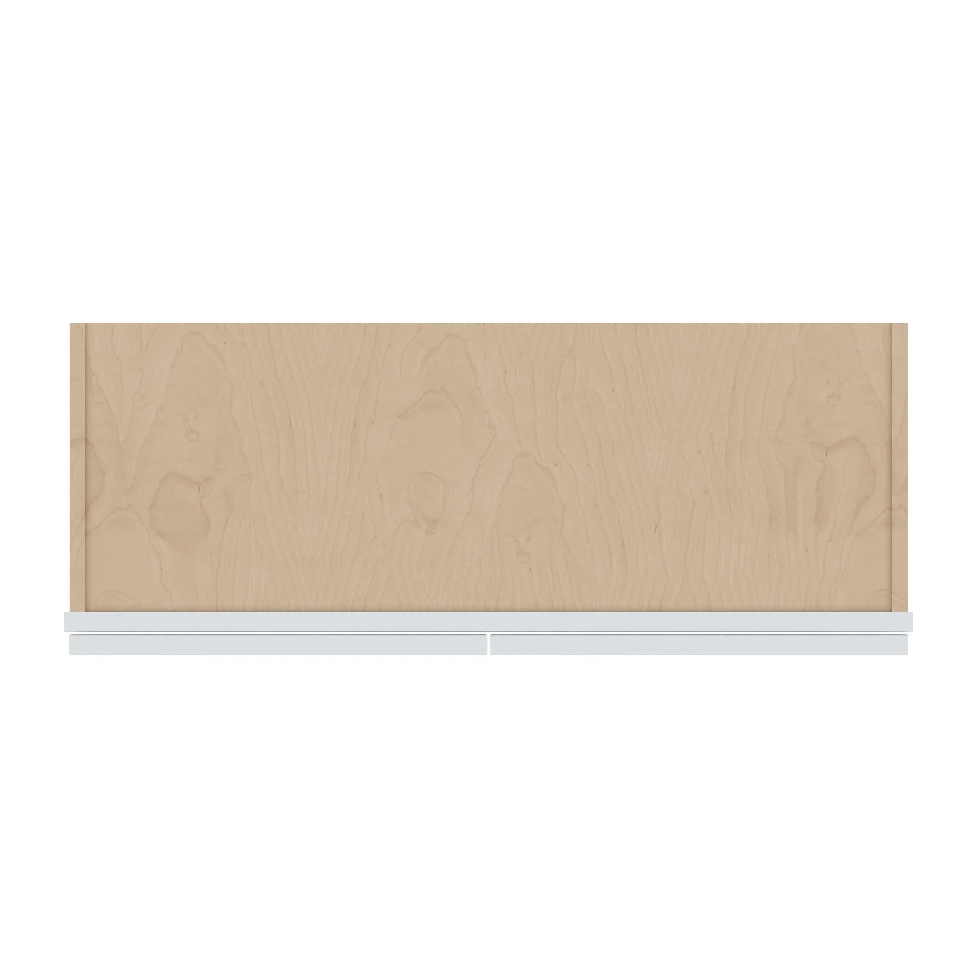 J&K White Shaker S8 Double Door Wall Cabinet   33" W x 24" H