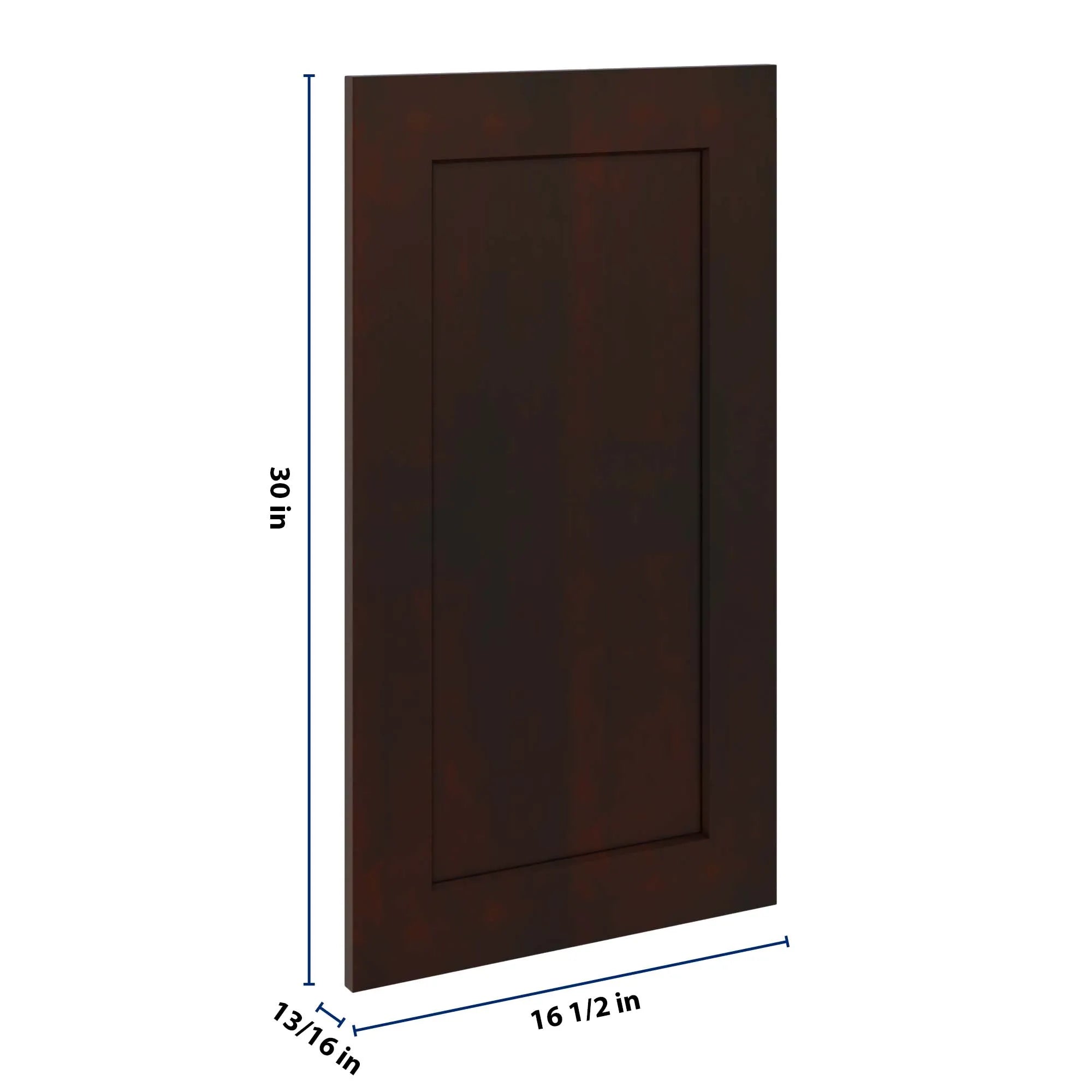 J&K Java Coffee S1 Dummy Door Panel 16 1/2" W x 30" H