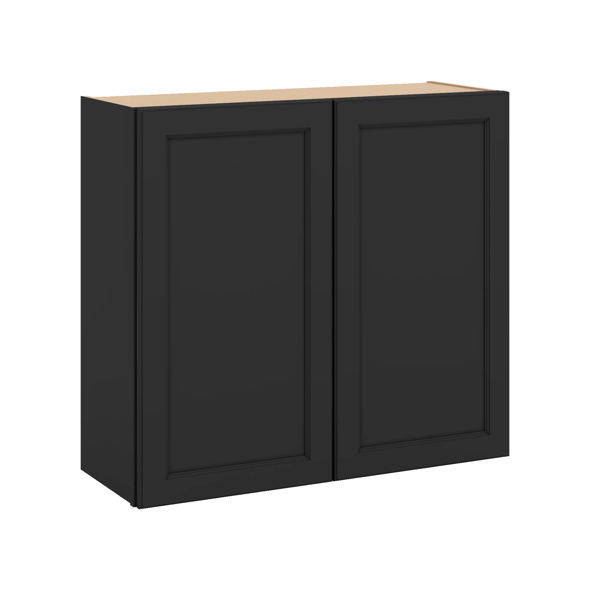 J&K Charcoal E2 Double Door Wall Cabinet - 33" W x 30" H