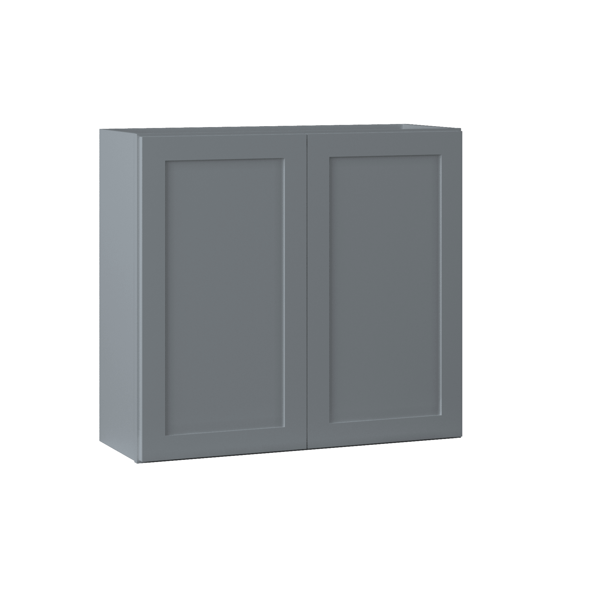 Wall Kitchen Cabinet W3330 Colonial Gray LessCare 33 in. width 30 in. height 12 in. depth