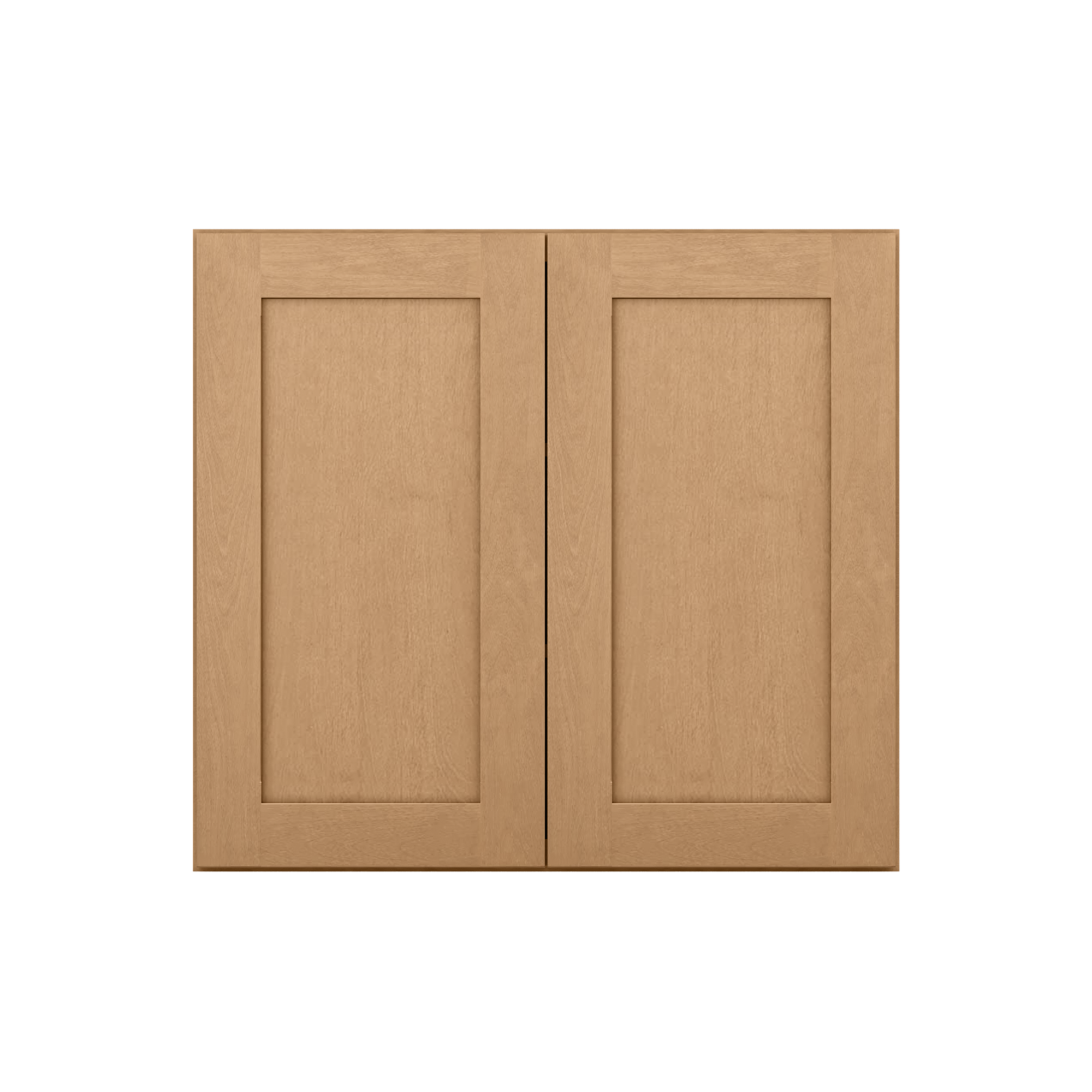 Wall Kitchen Cabinet W3330 Shaker Toffee LessCare 33 in. width 30 in. height 12 in. depth