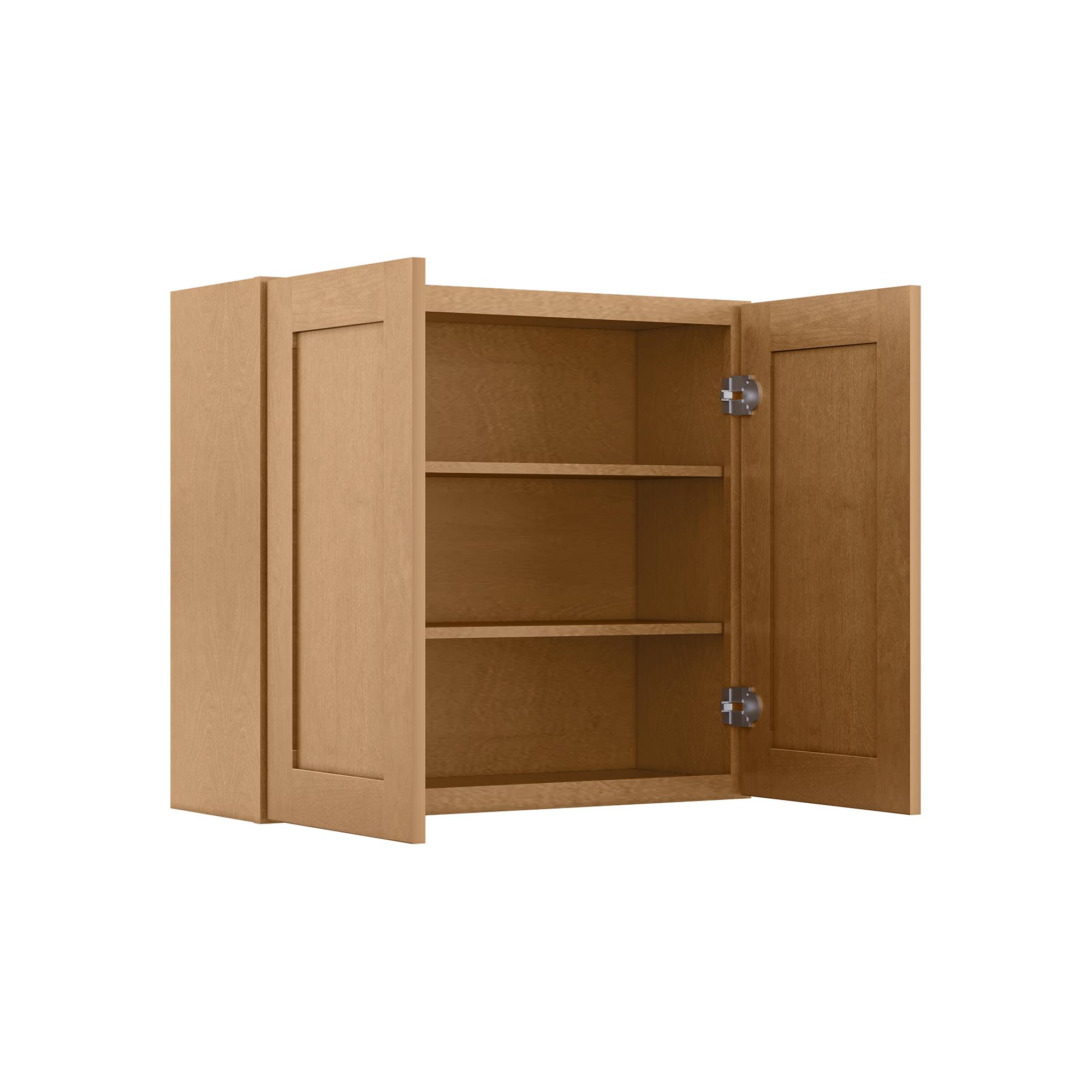 Wall Kitchen Cabinet W3330 Shaker Toffee LessCare 33 in. width 30 in. height 12 in. depth