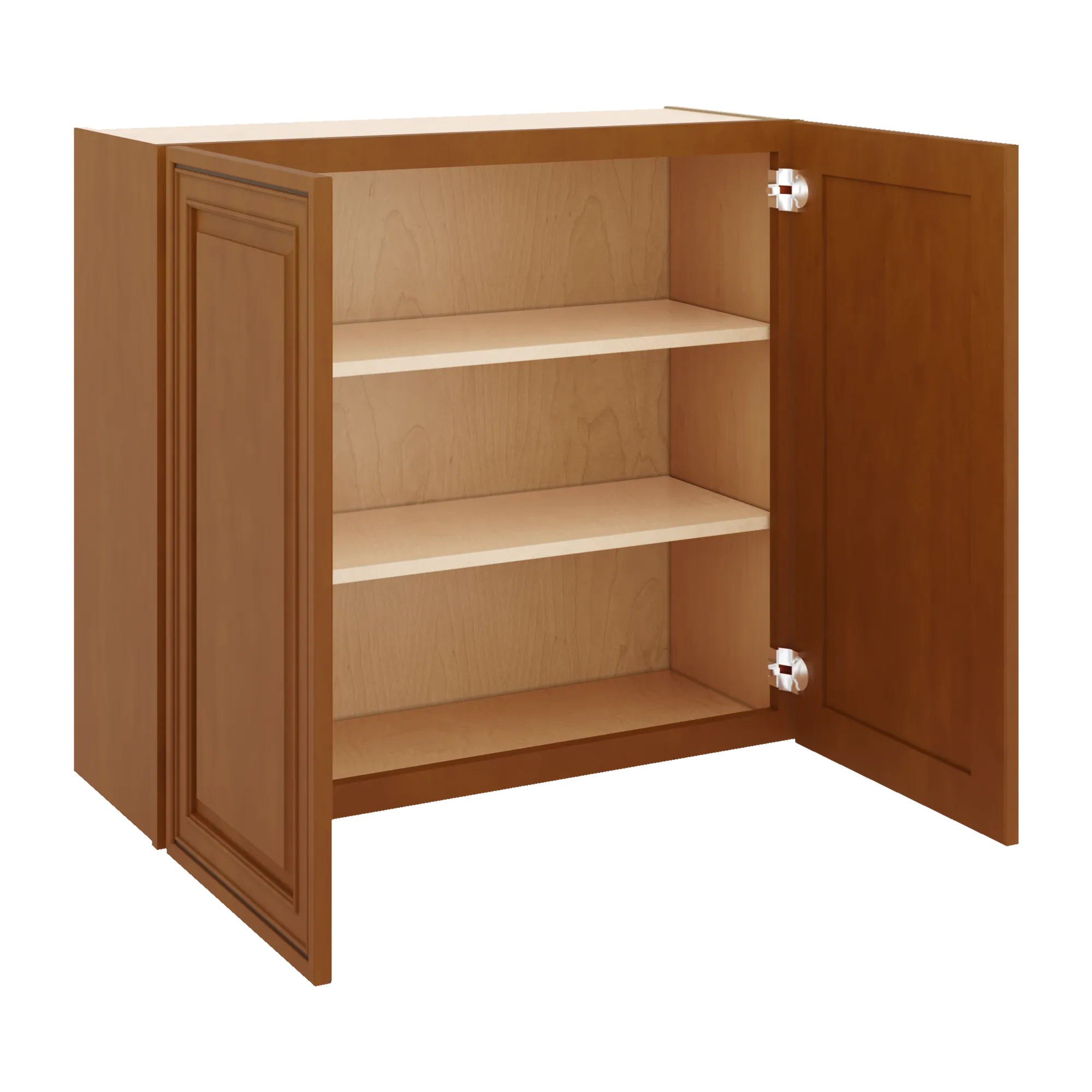 j k mocha glazed k10 double door wall cabinet 33 w x 30 h