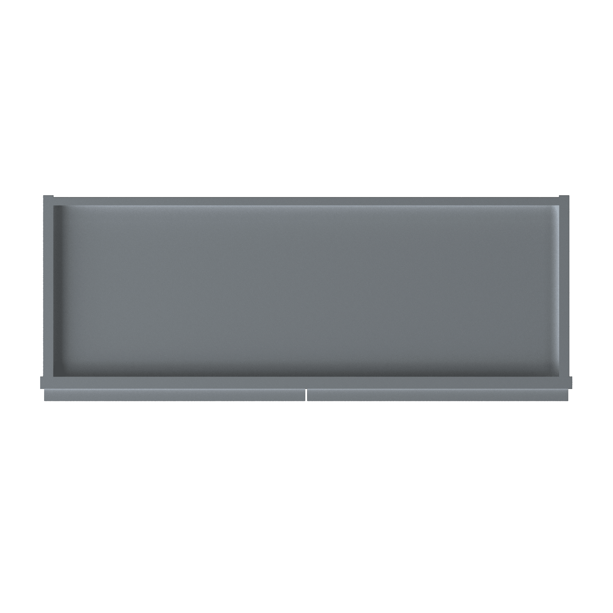 Wall Kitchen Cabinet W3330 Colonial Gray LessCare 33 in. width 30 in. height 12 in. depth