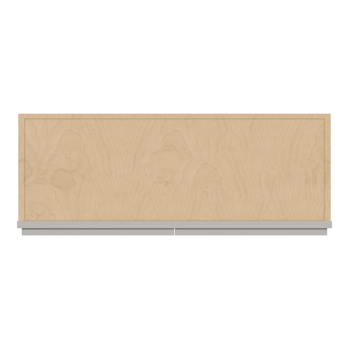 cnc luxor 5 piece misty grey 33 w x 30 h double door wall cabinet