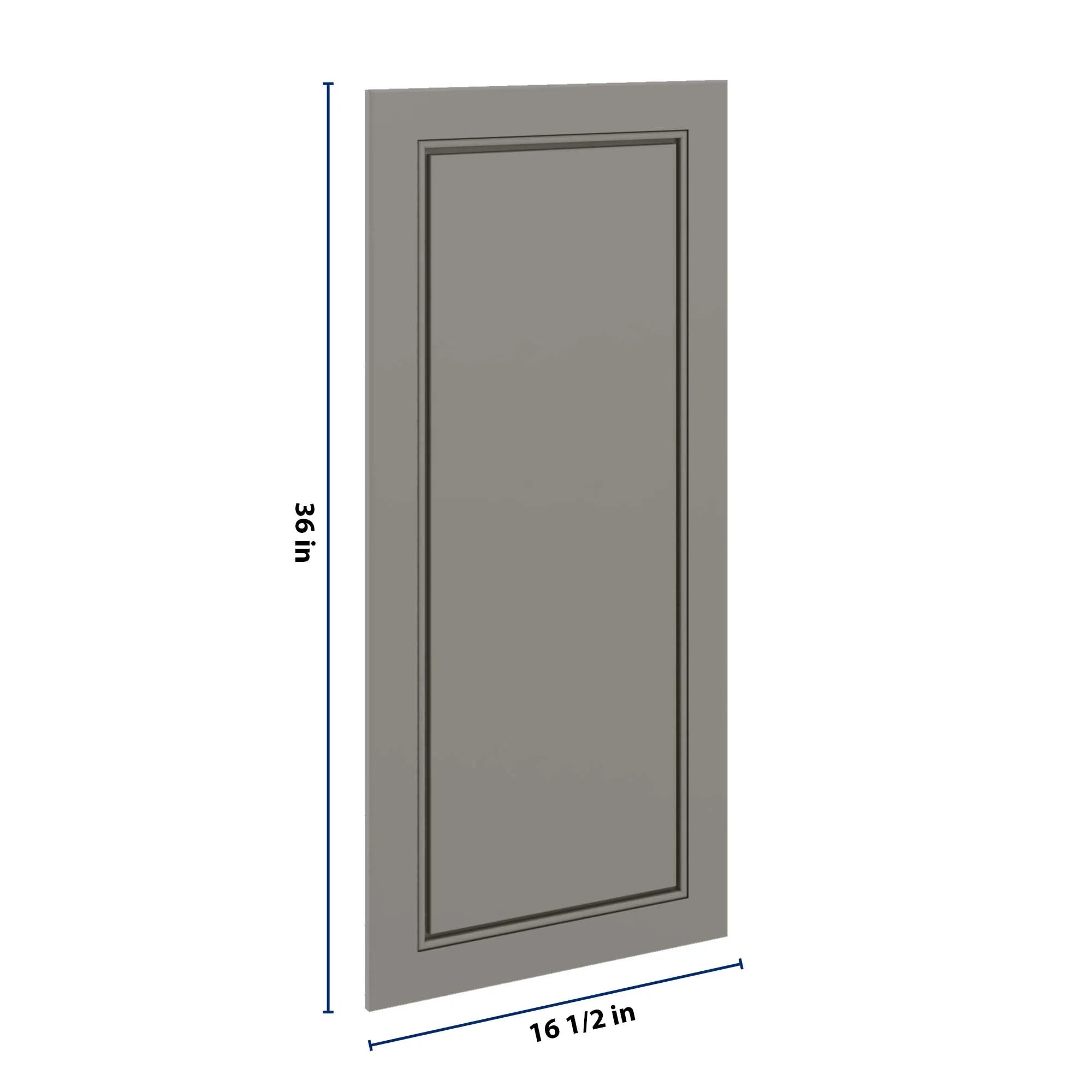 J&K Greige K3 Dummy Door Panel 16 1/2" W x 36" H