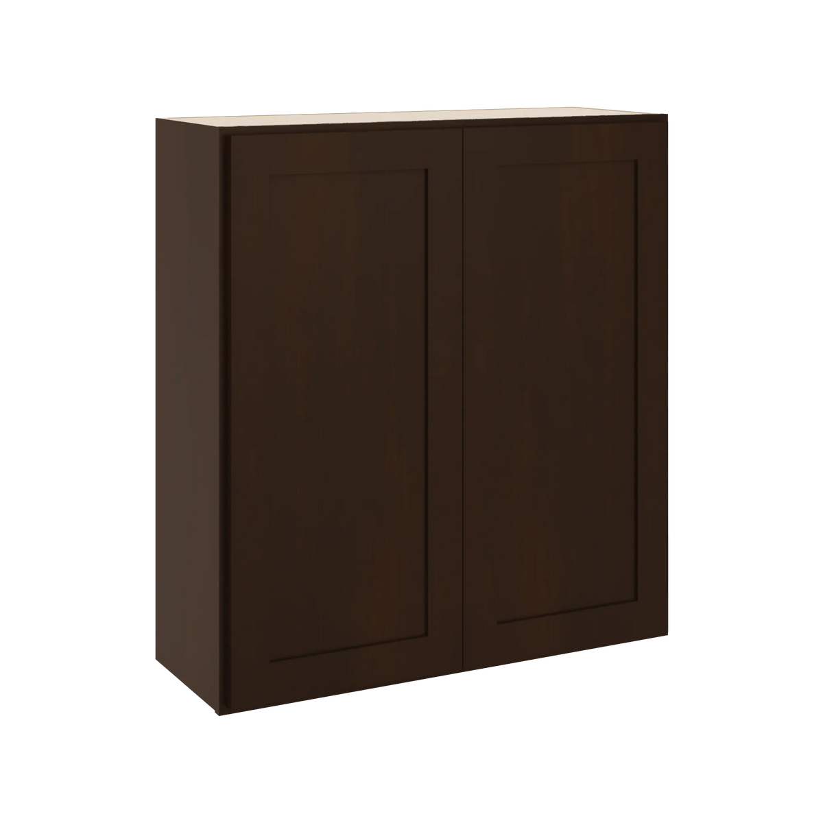 CNC Luxor 5-Piece Espresso 33" W X 36" H Double Door Wall Cabinet